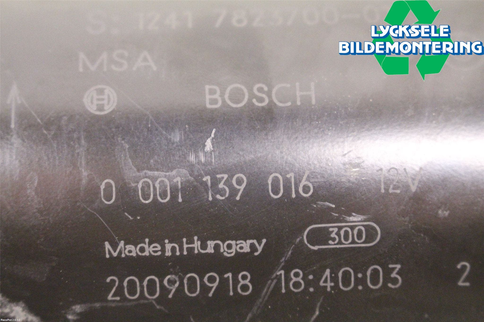 BMW 3 E90/91 SED/TOU 05-12 Startmotor Diesel