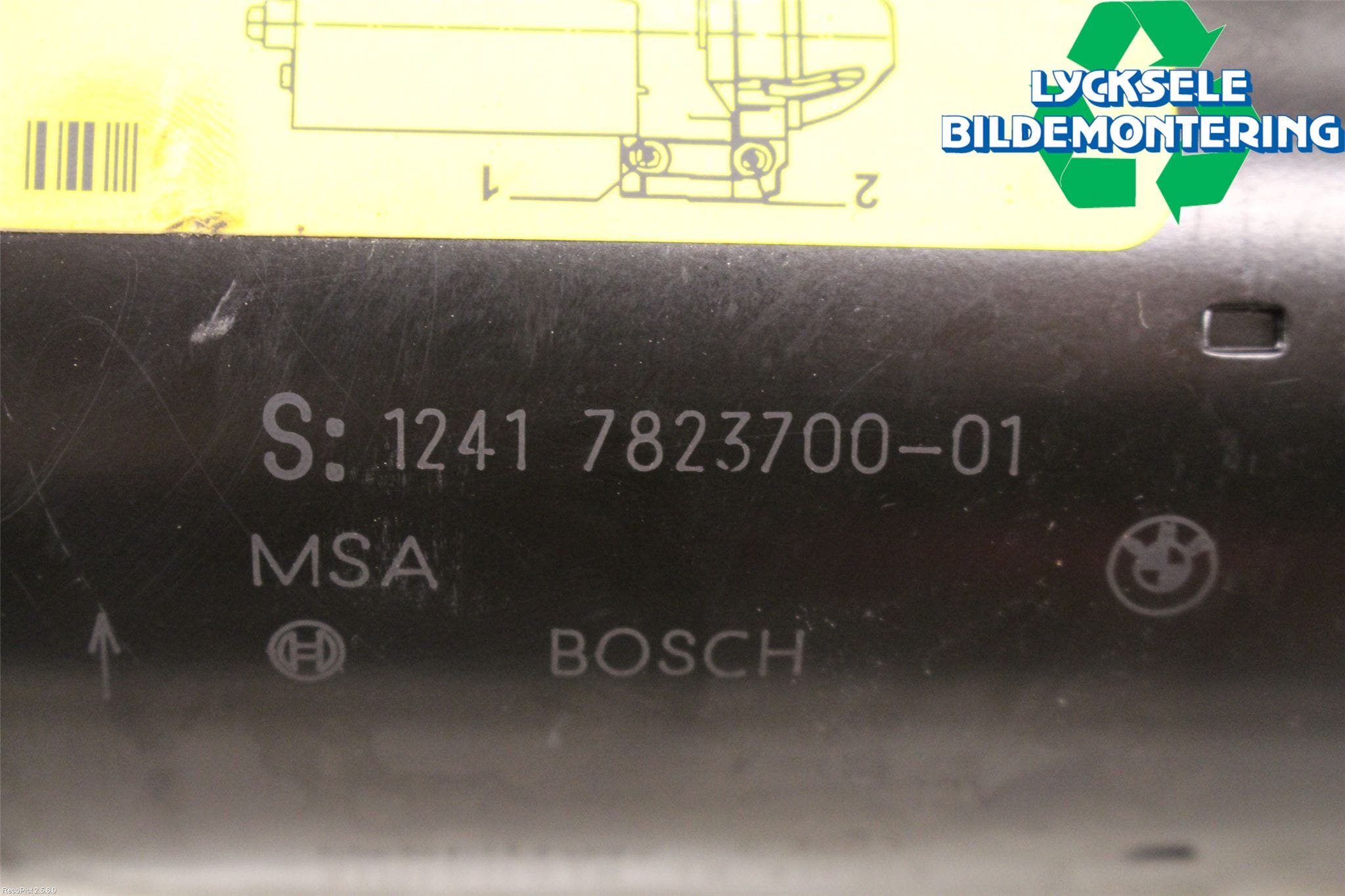 BMW 3 E90/91 SED/TOU 05-12 Startmotor Diesel