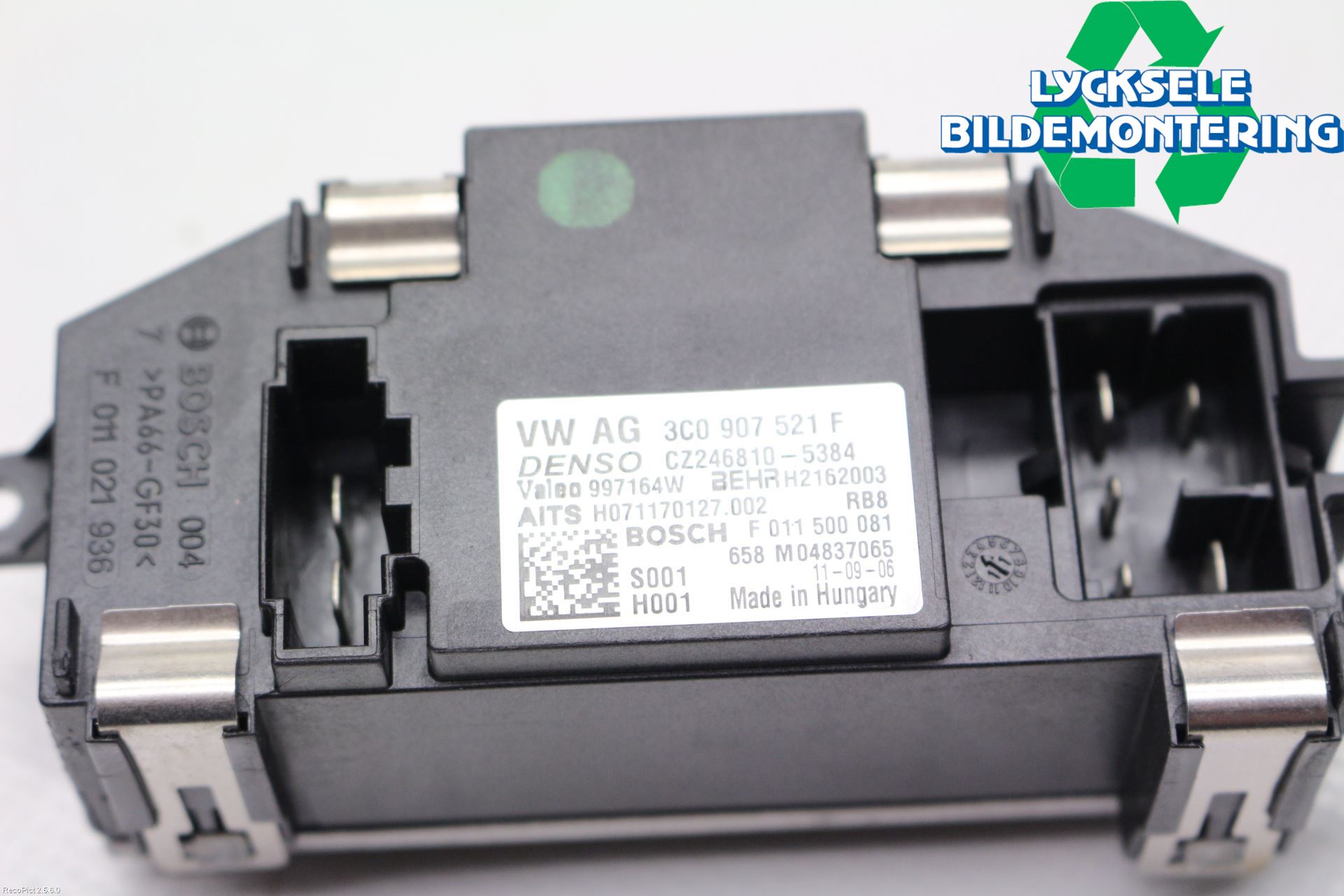 Skoda YETI Värmefläktsmotstånd