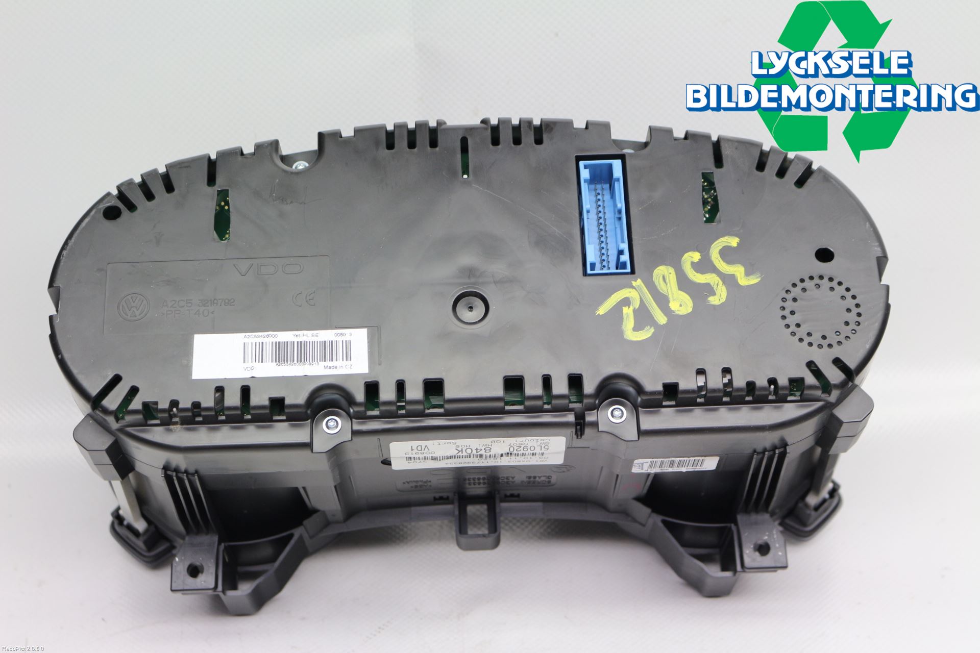 Skoda YETI Instrument Komb