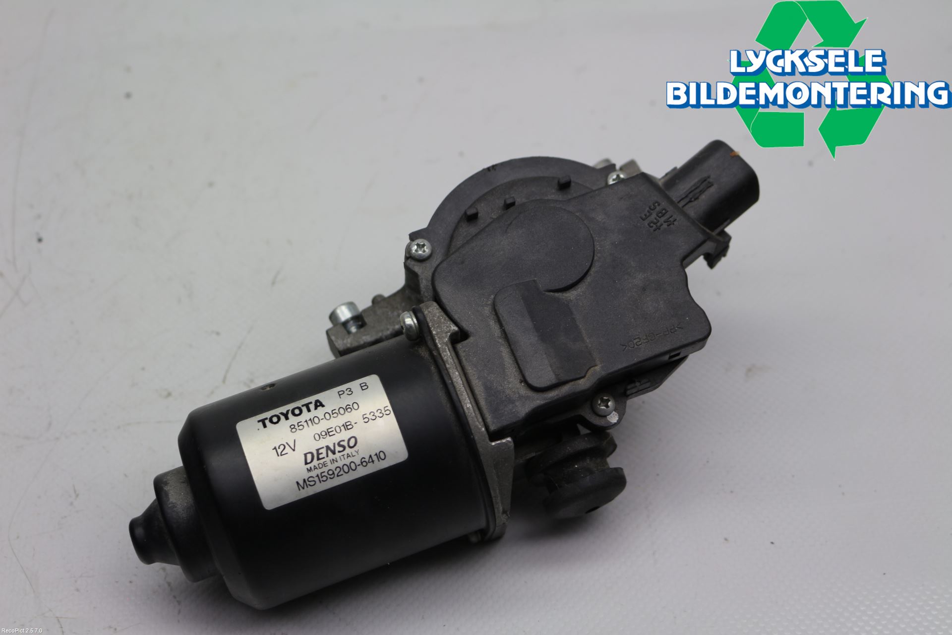 Toyota AVENSIS 03-06 Torkarmotor Vindruta