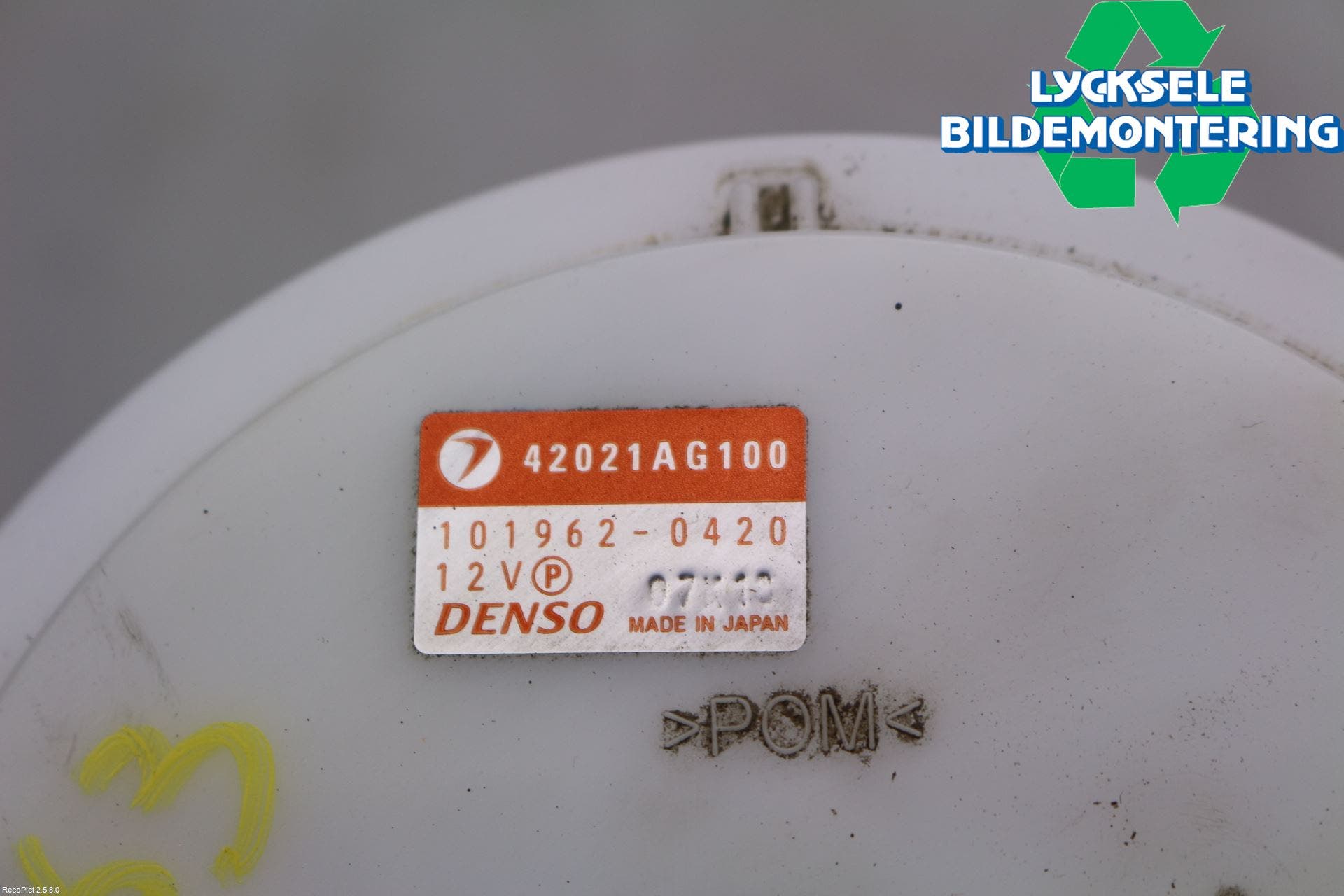 Subaru OUTBACK 07-09 Bränslepump El