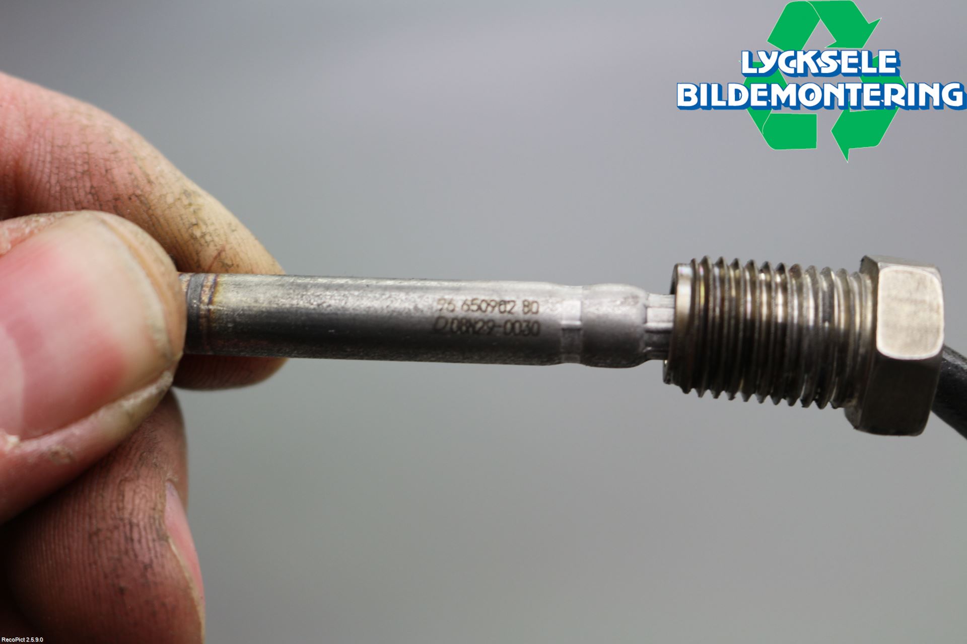 Peugeot PARTNER 08-15 Givare Temp-Tryck Avgas