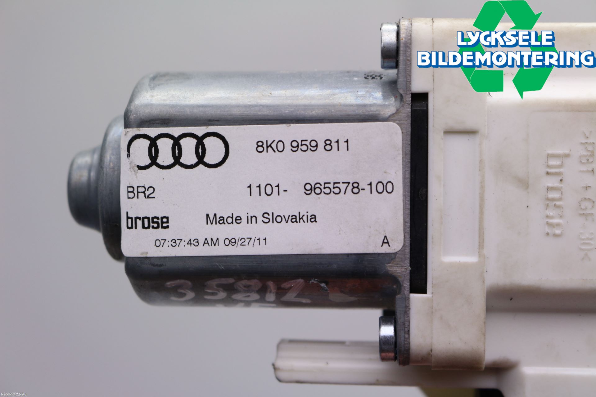 Skoda YETI Fönsterhissmotor