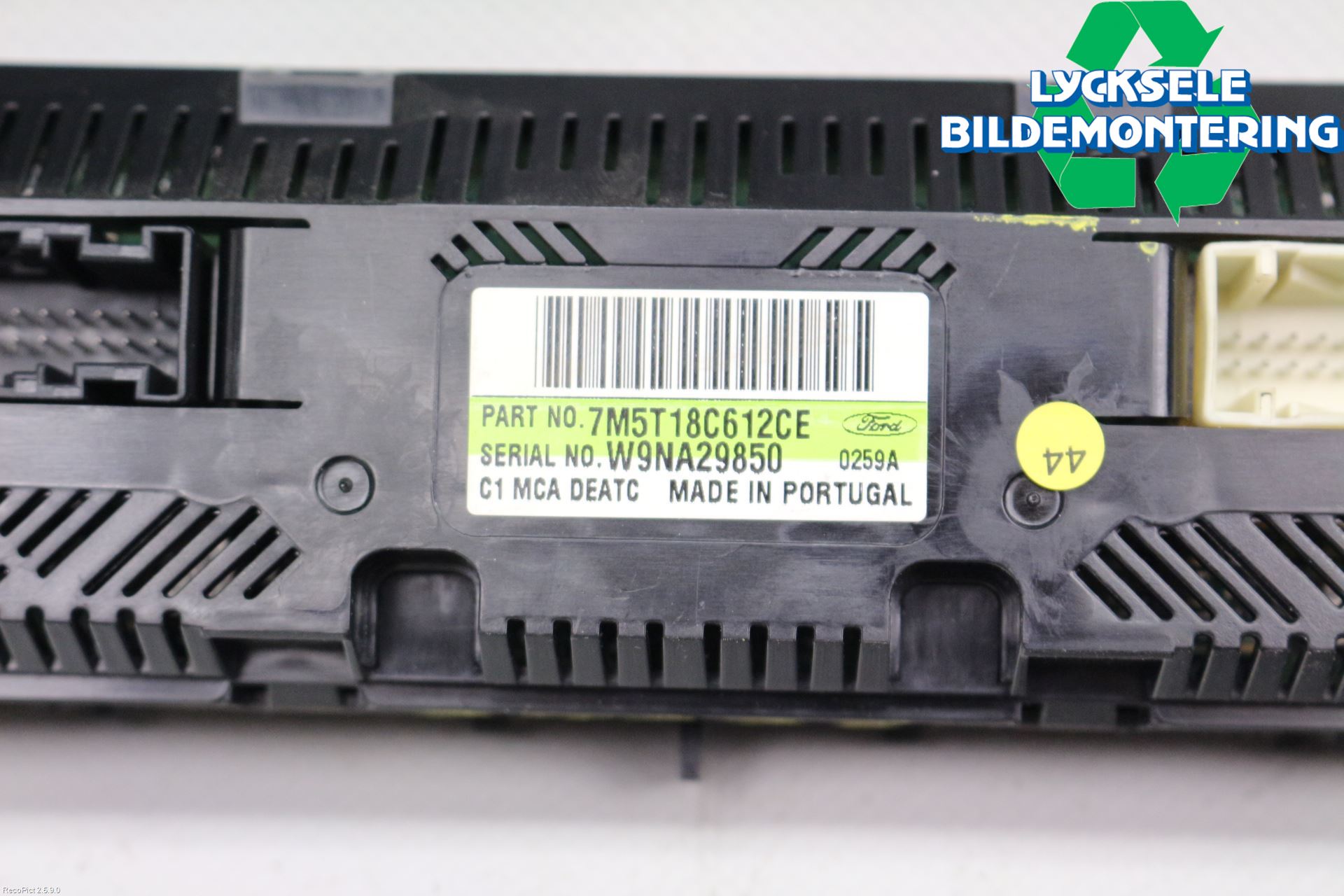 Ford FOCUS 08-11 Ac Styrenhet Ac Manöveren