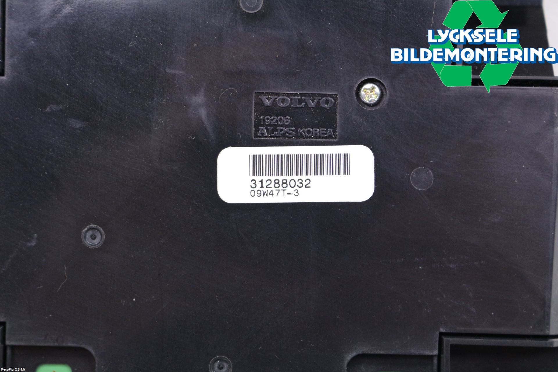 Volvo V50 08-12 Ac Styrenhet Ac Manöveren