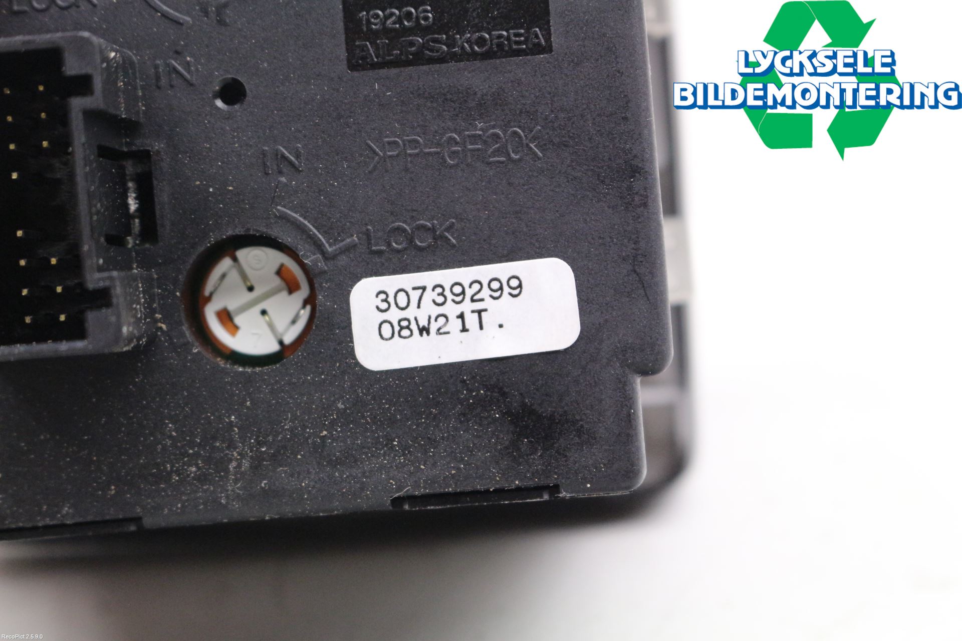 Volvo C30 07-10 Strömställare Ljus