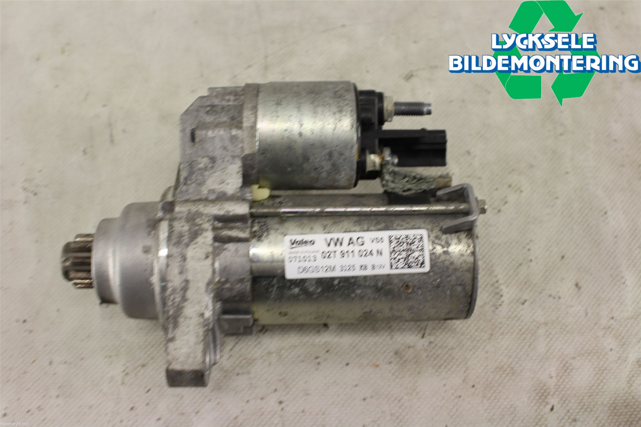 Volkswagen VW POLO 10-17 Startmotor