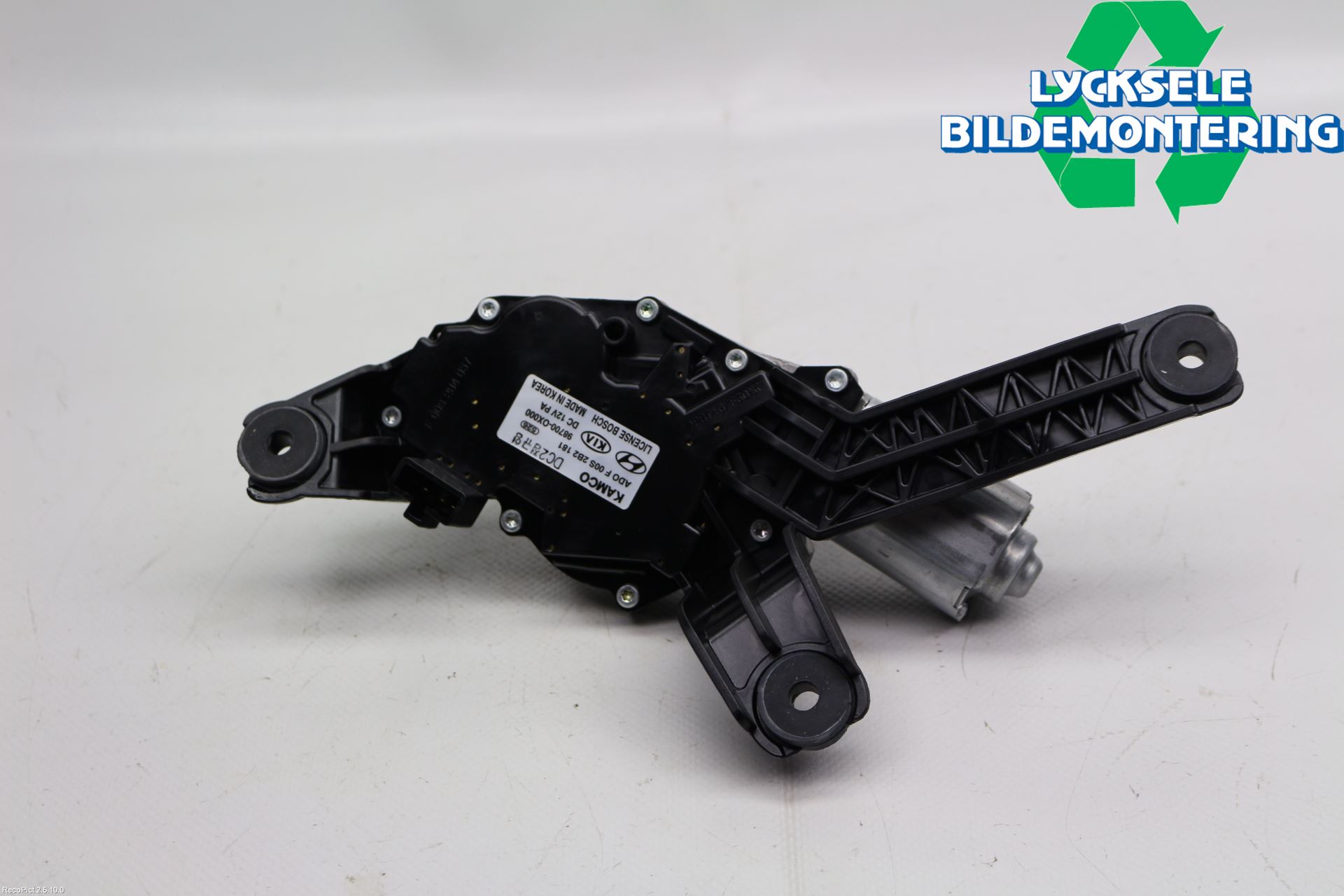 Hyundai i10 PA 08-13 Torkarmotor Baklucka