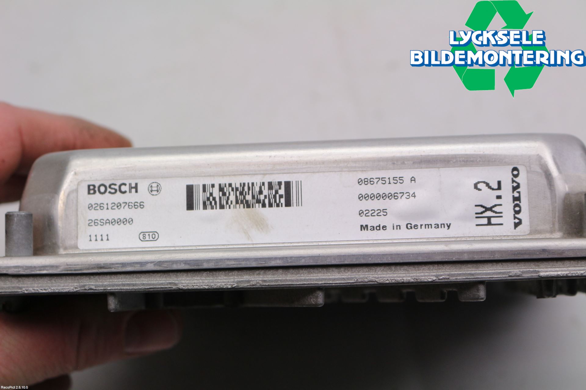 Volvo V70 00-04 Styrenhet Insprut Bensin