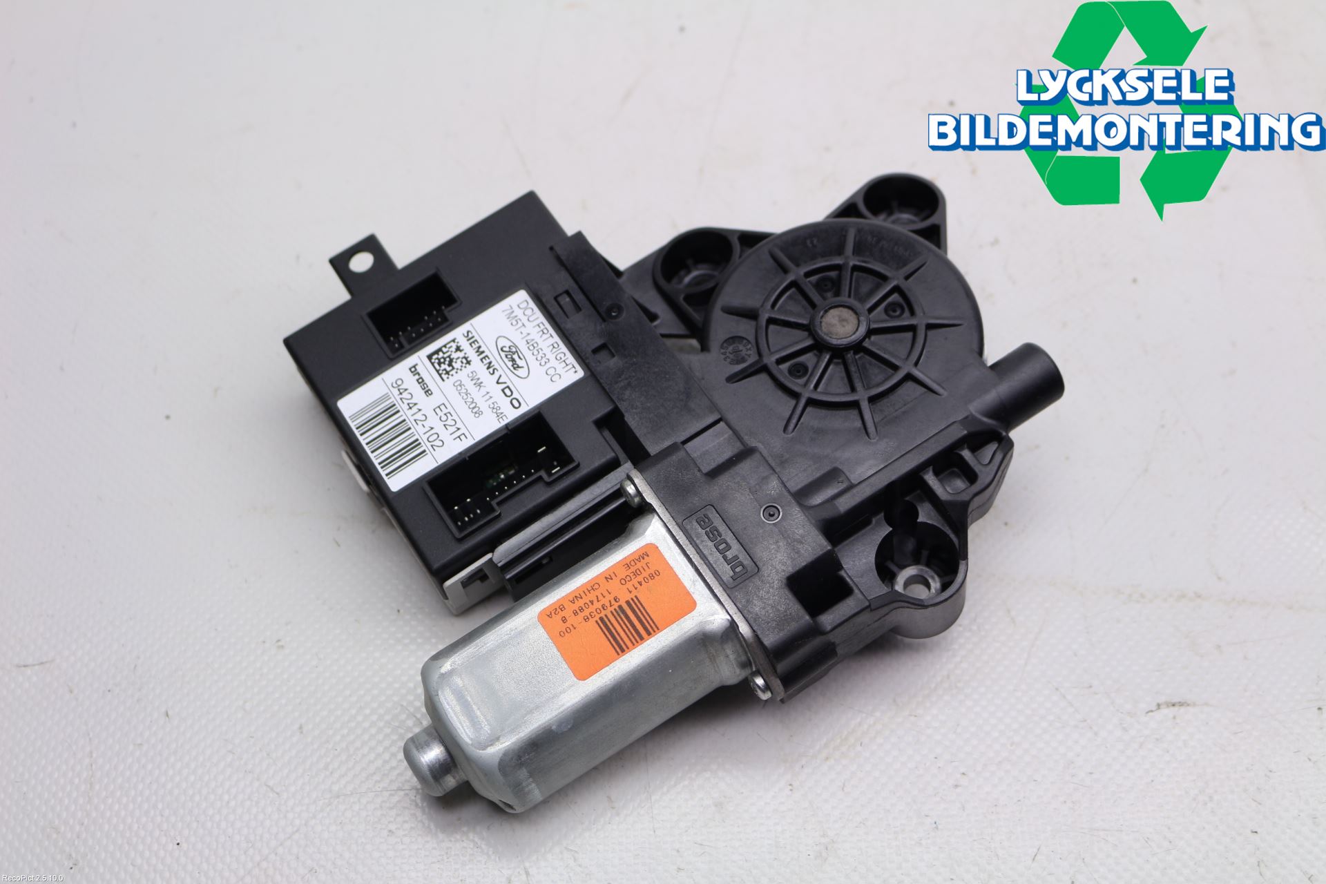 Ford KUGA 08-12 Fönsterhissmotor