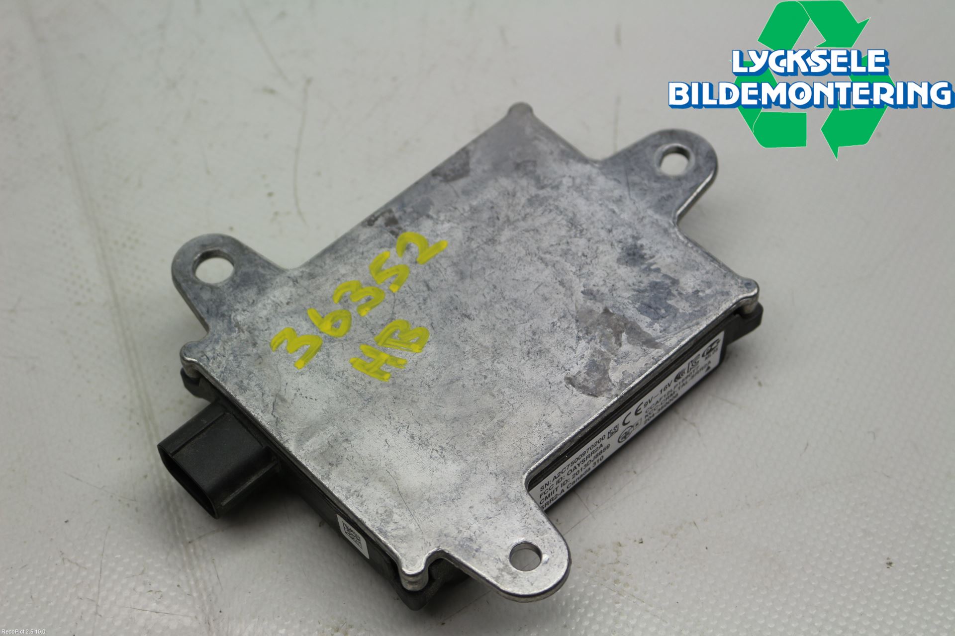 Toyota PRIUS (ZVW50) 16-21 Styrenhet Parkeringshjälp