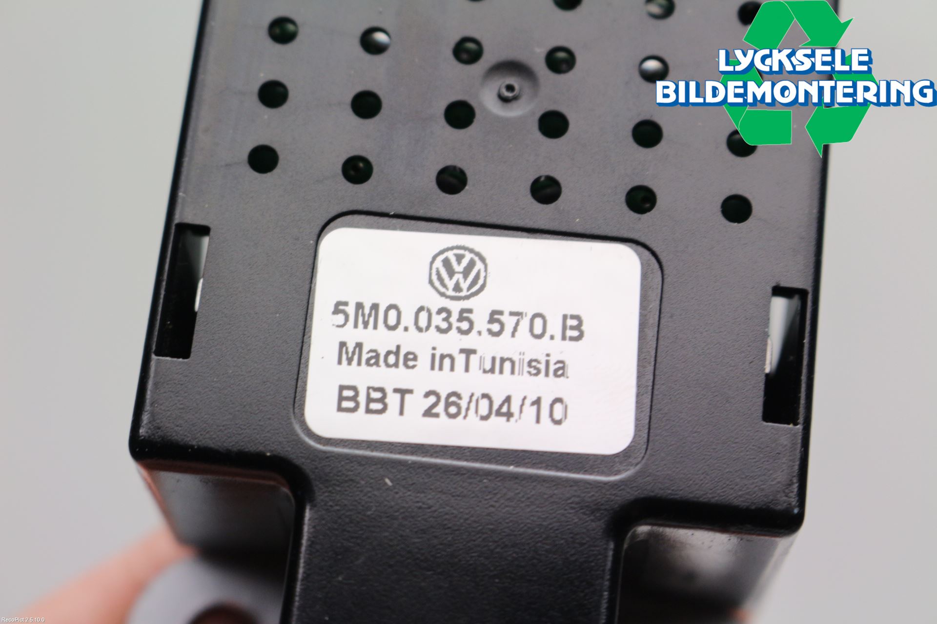 Volkswagen VW GOLF VI 09-13 Antennförstärkare