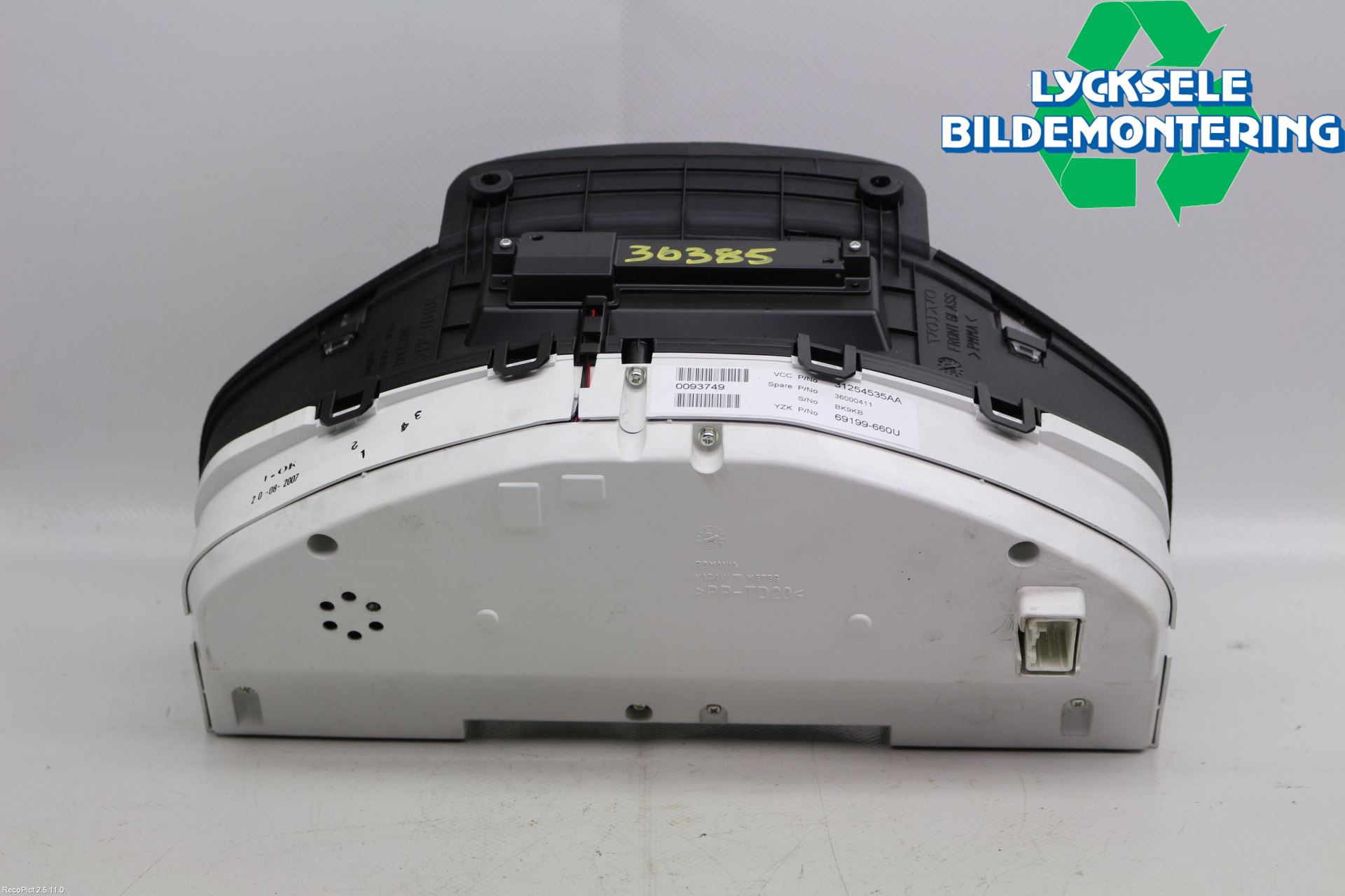 Volvo XC70 08-13 Instrument Komb