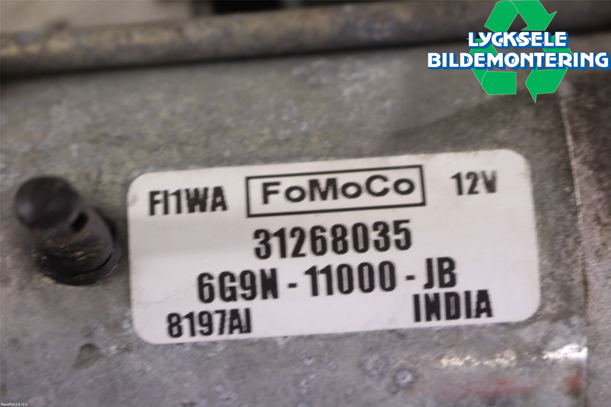 Volvo V70 08-13 Startmotor