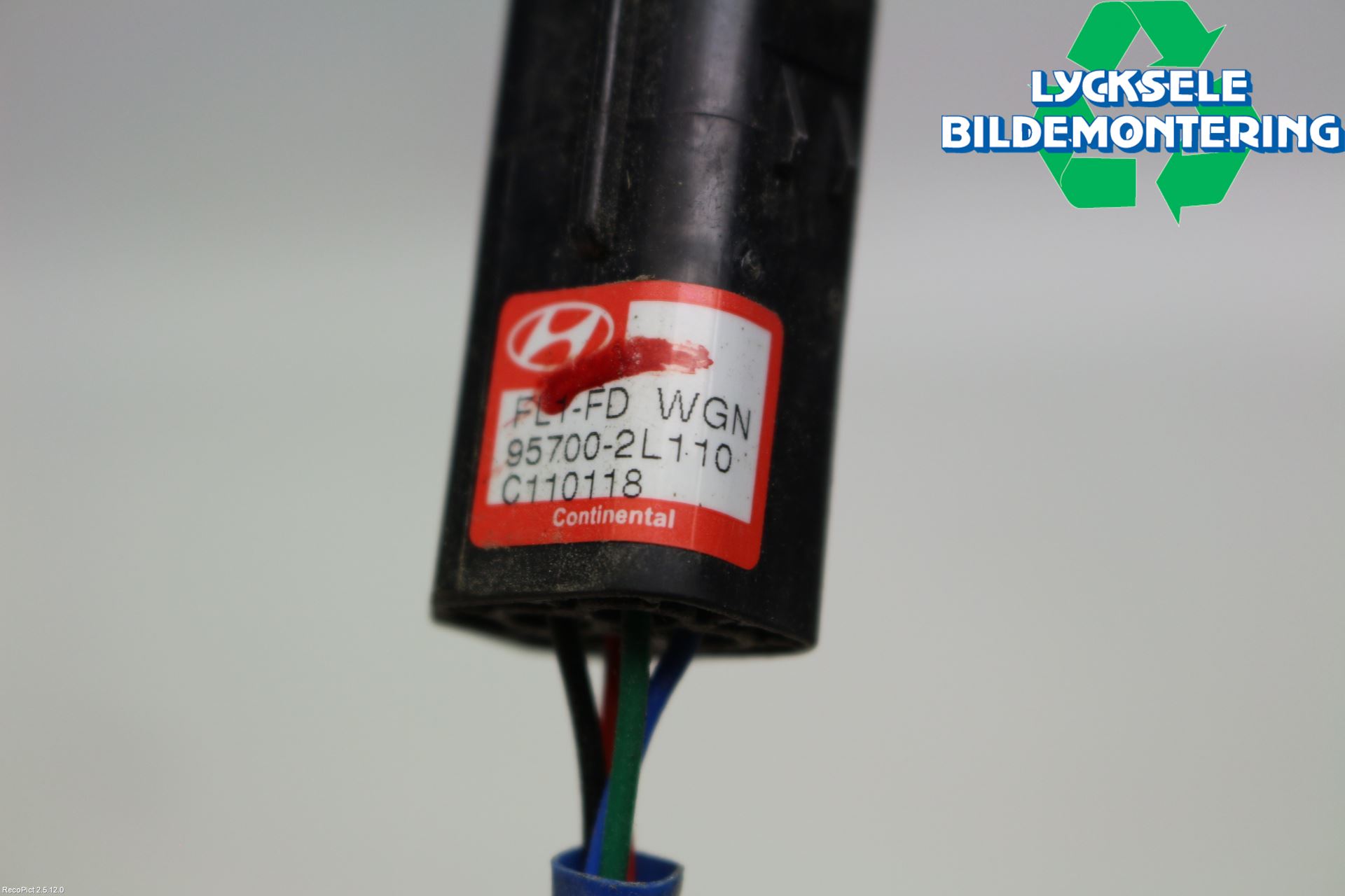 Hyundai i30 FD 07-12 Parkeringshjälp Backsensor