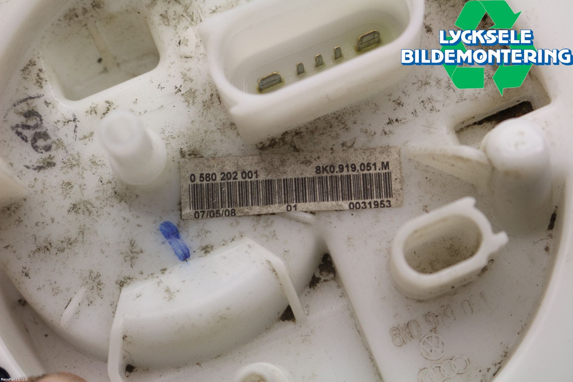 Audi A4/S4 08-11 Bränslepump El