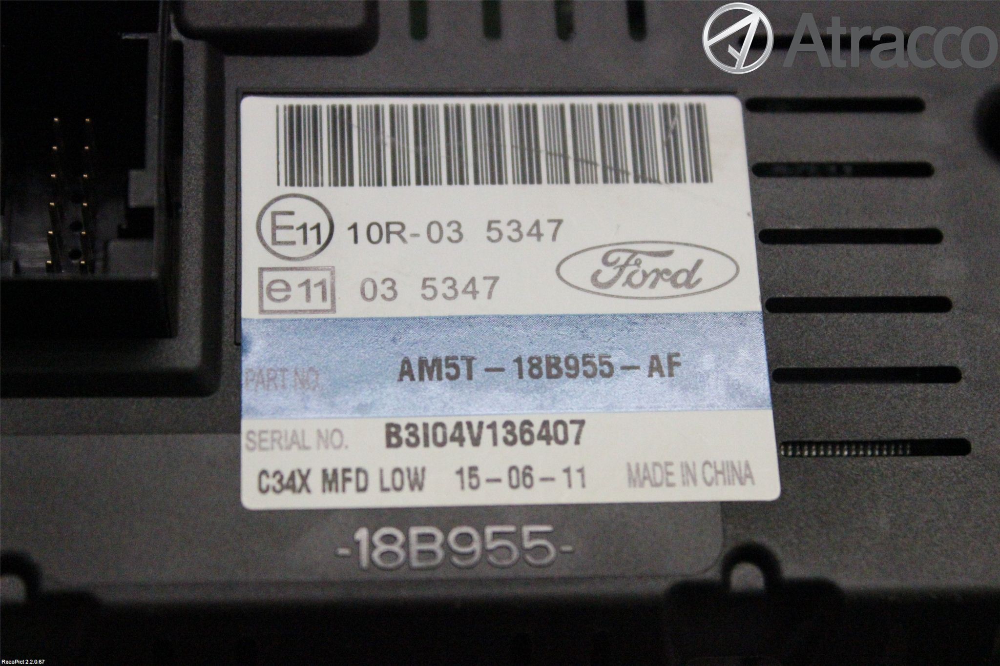 Ford C-MAX II  11-14 Radio Övrigt