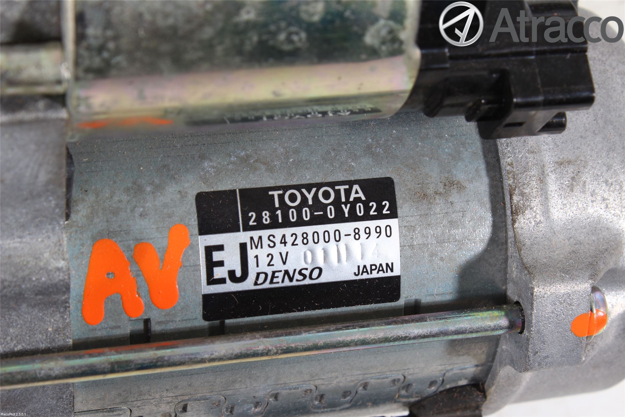 Toyota YARIS XP90 06-11 Startmotor