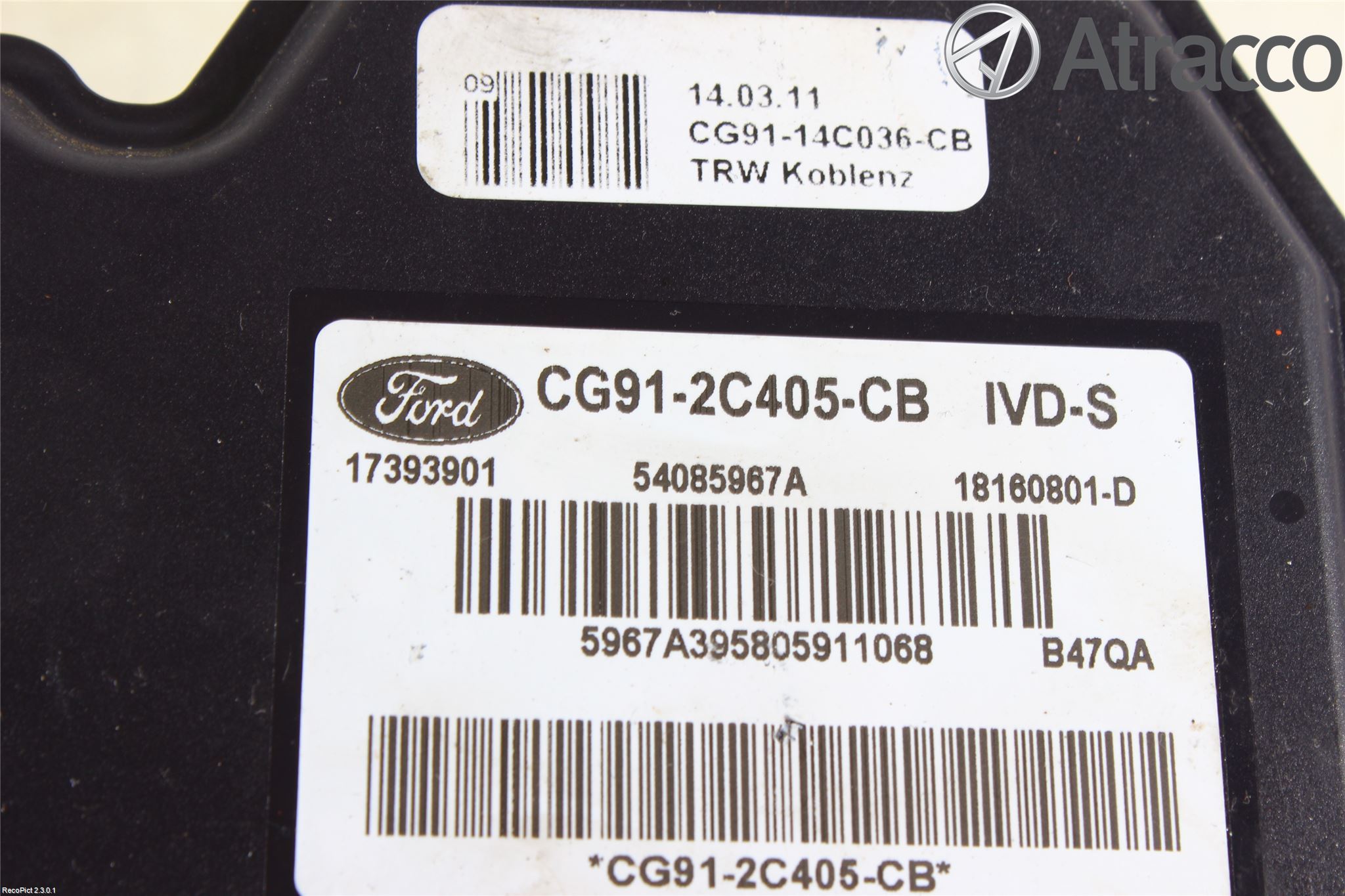 Ford MONDEO 07-15 Abs Hydraulaggregat