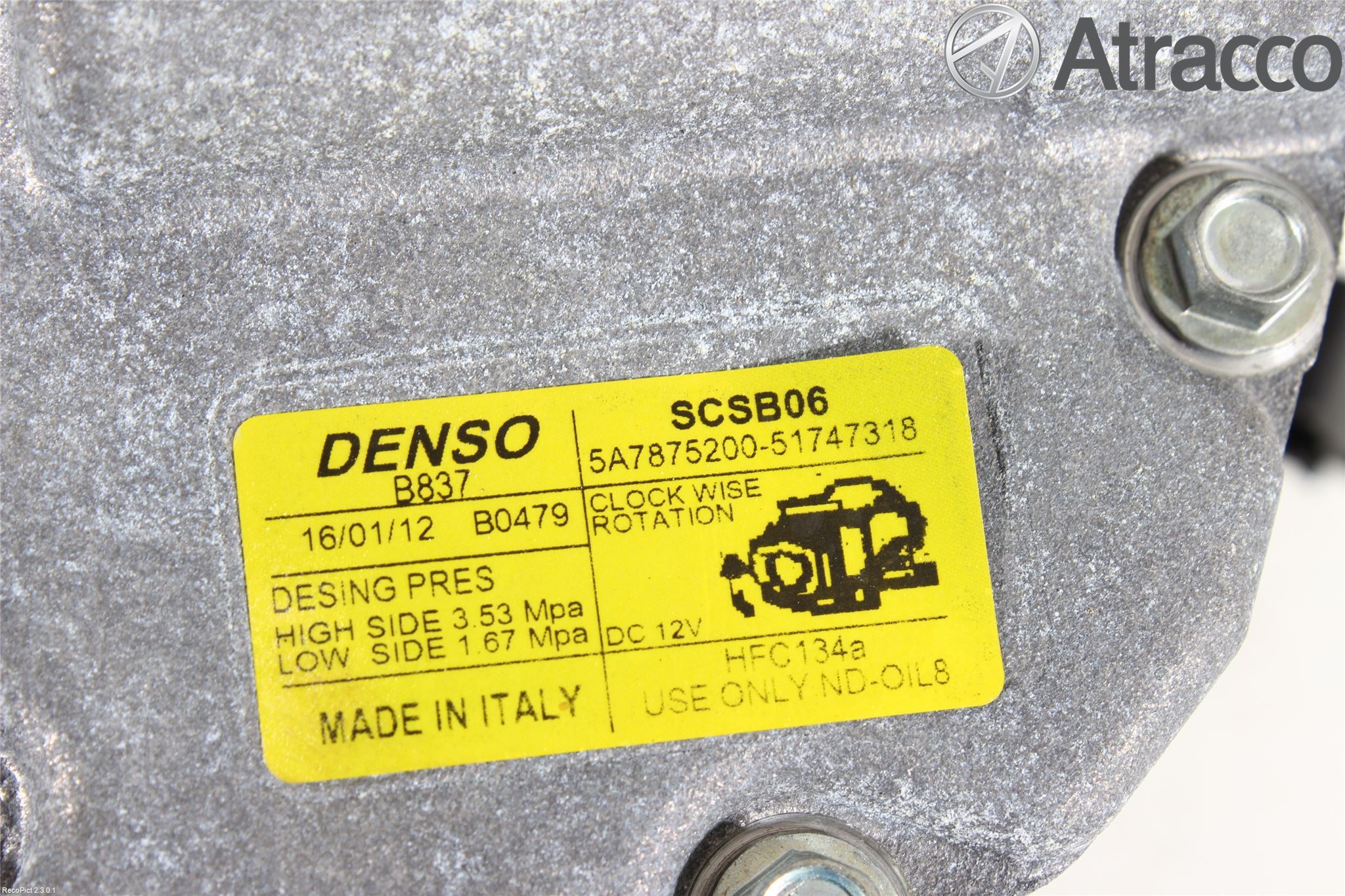 Ford KA 09-16 Ac Kompressor