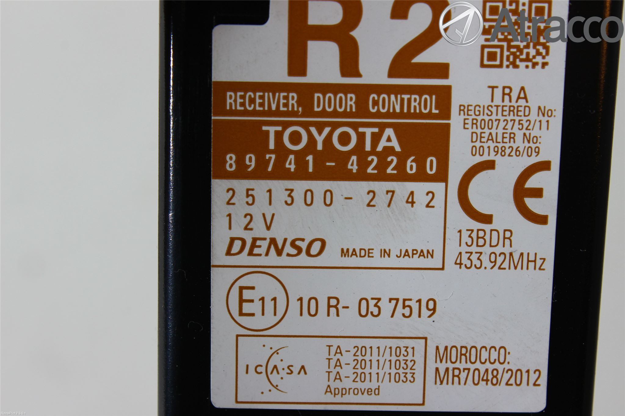 Toyota RAV4 13-18 Styrenhet Övrigt