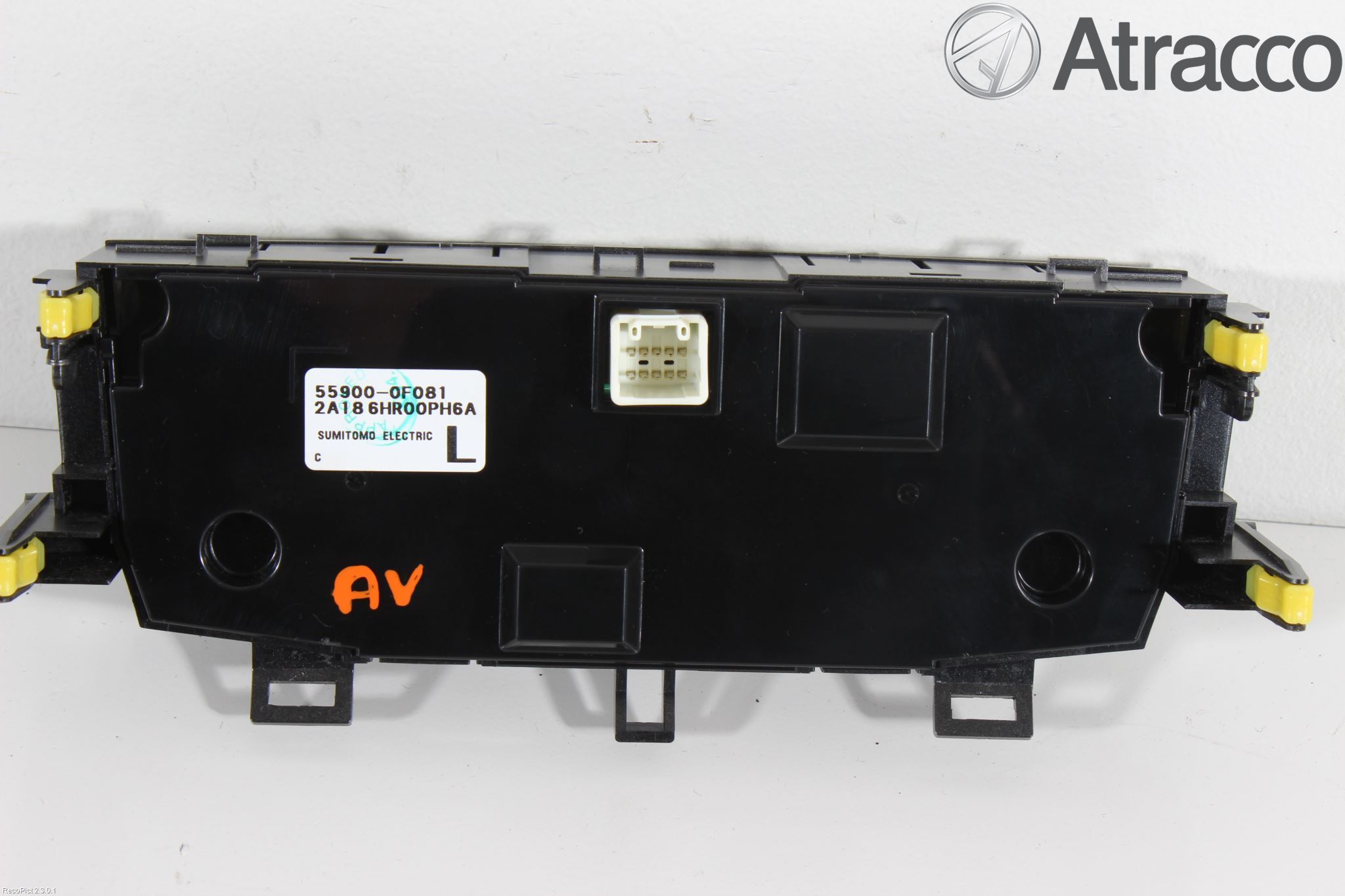 Toyota VERSO 09-18 Ac Styrenhet Ac Manöveren