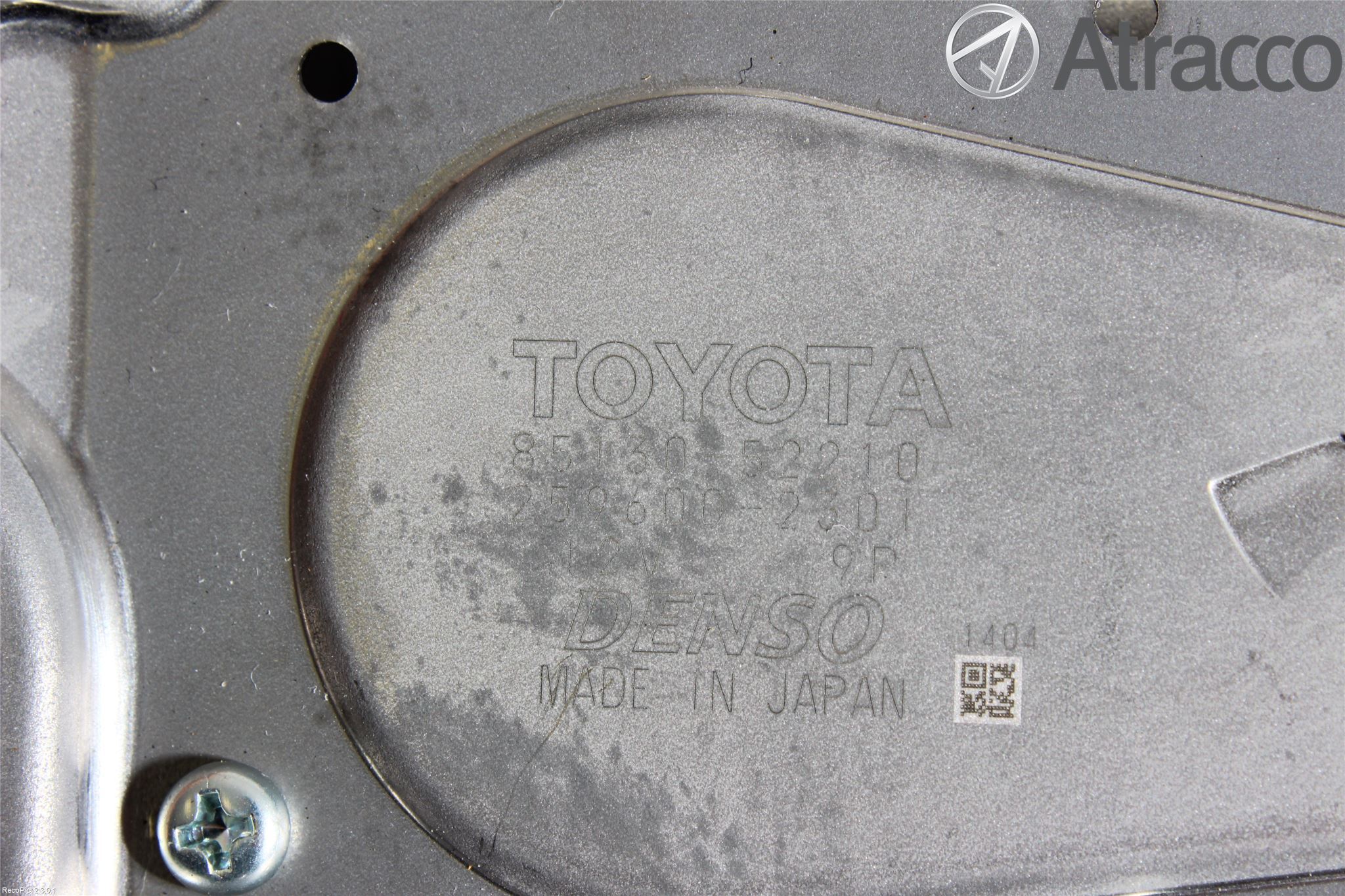 Toyota VERSO-S 11-16 Torkarmotor Baklucka