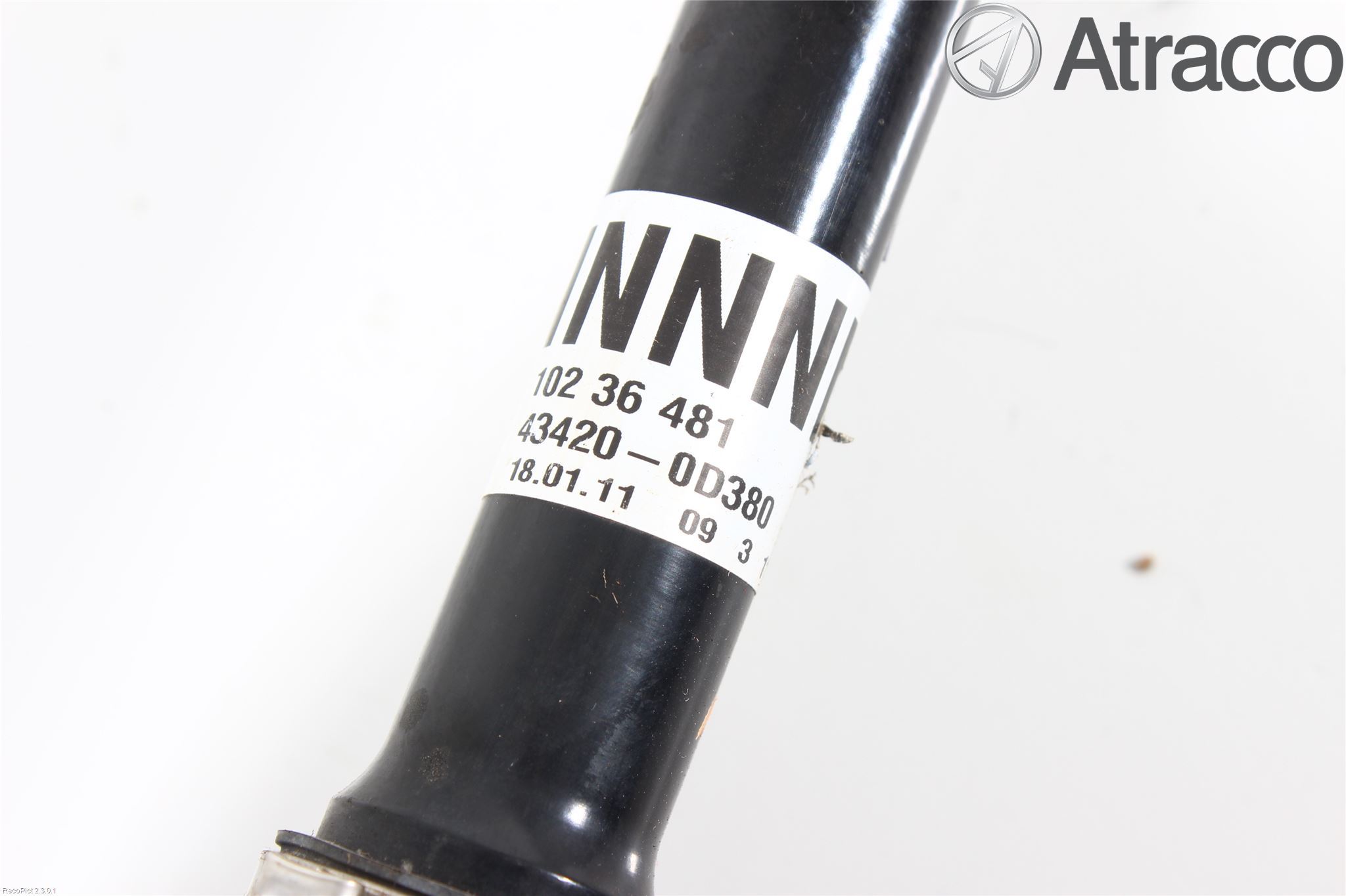 Toyota YARIS XP90 06-11 Drivaxel Fram Vänster