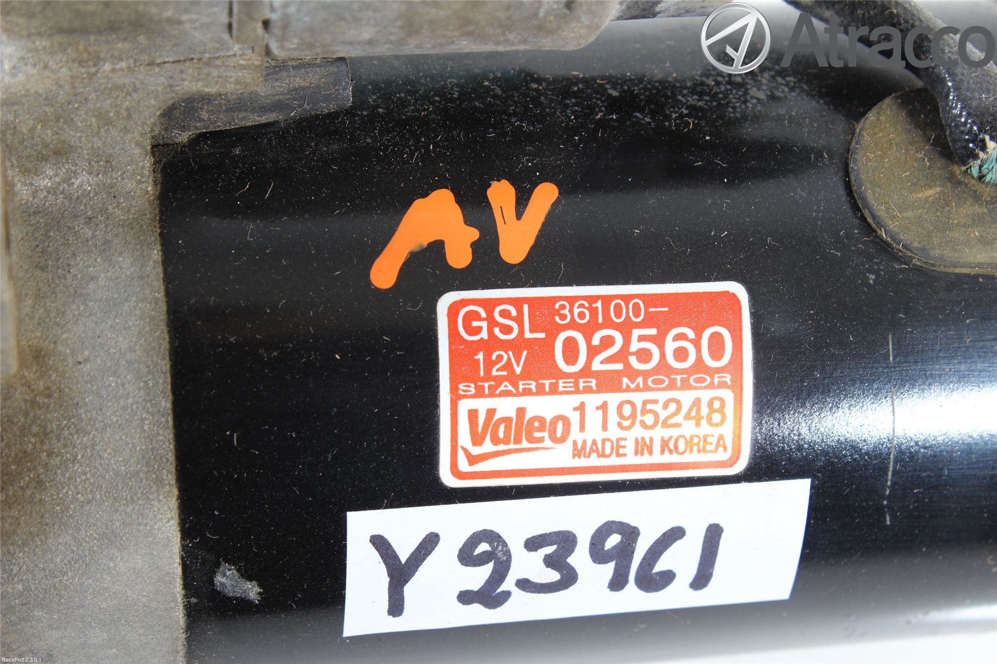 Hyundai i10 PA 08-13 Startmotor