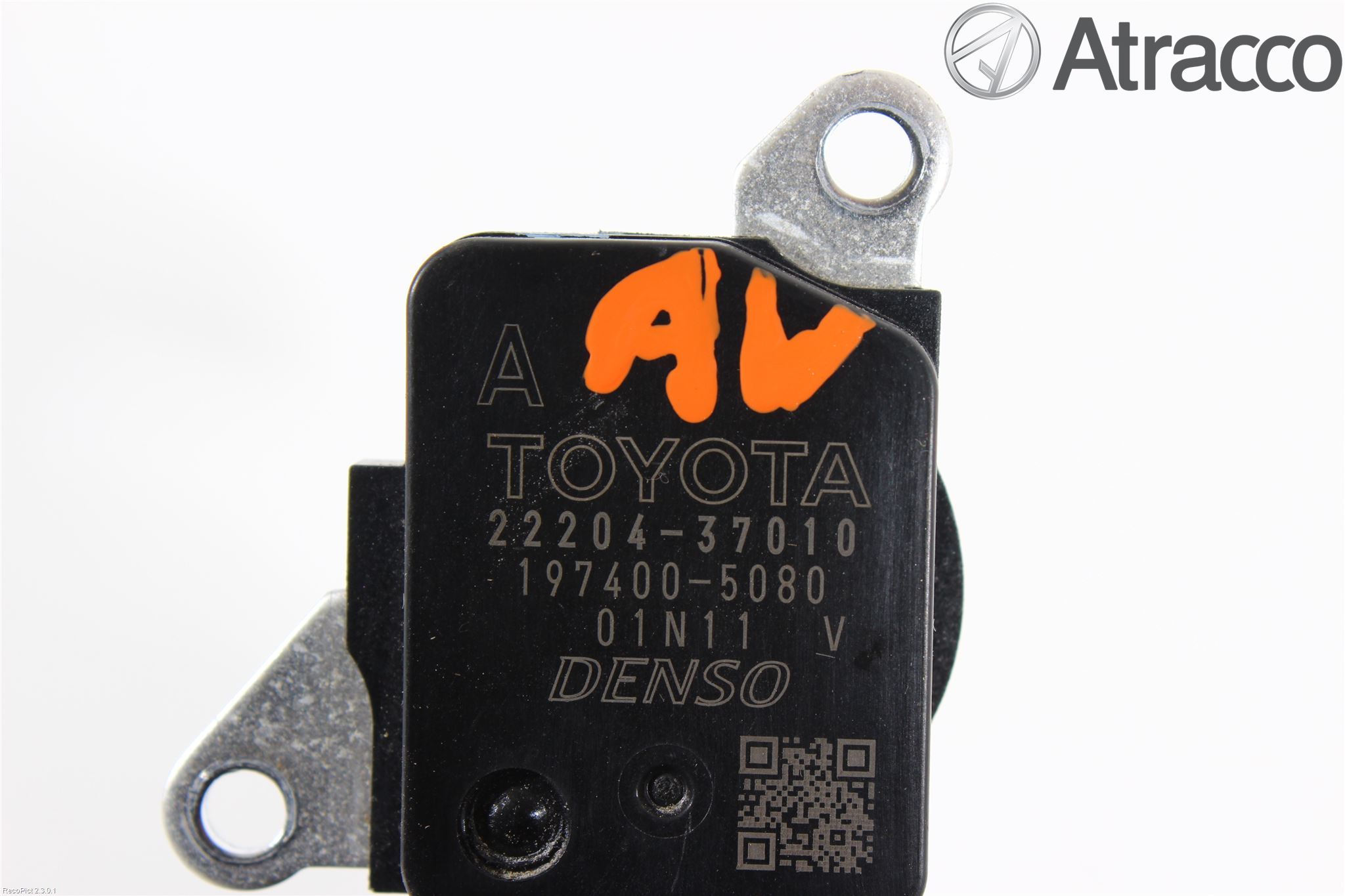 Toyota YARIS XP90 06-11 Injluftmassamätare