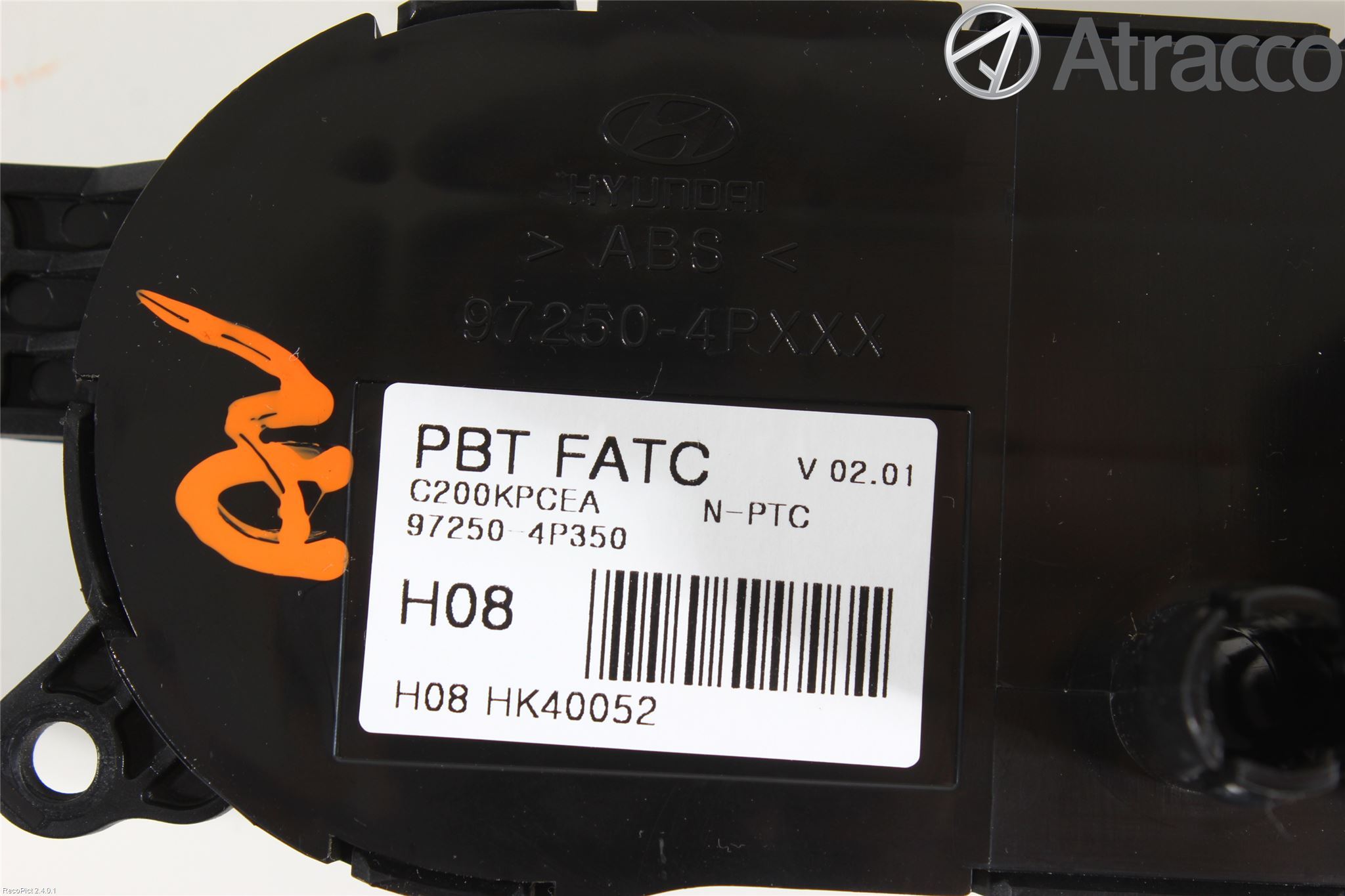Hyundai i20 PB 09-14 Ac Styrenhet Ac Manöveren