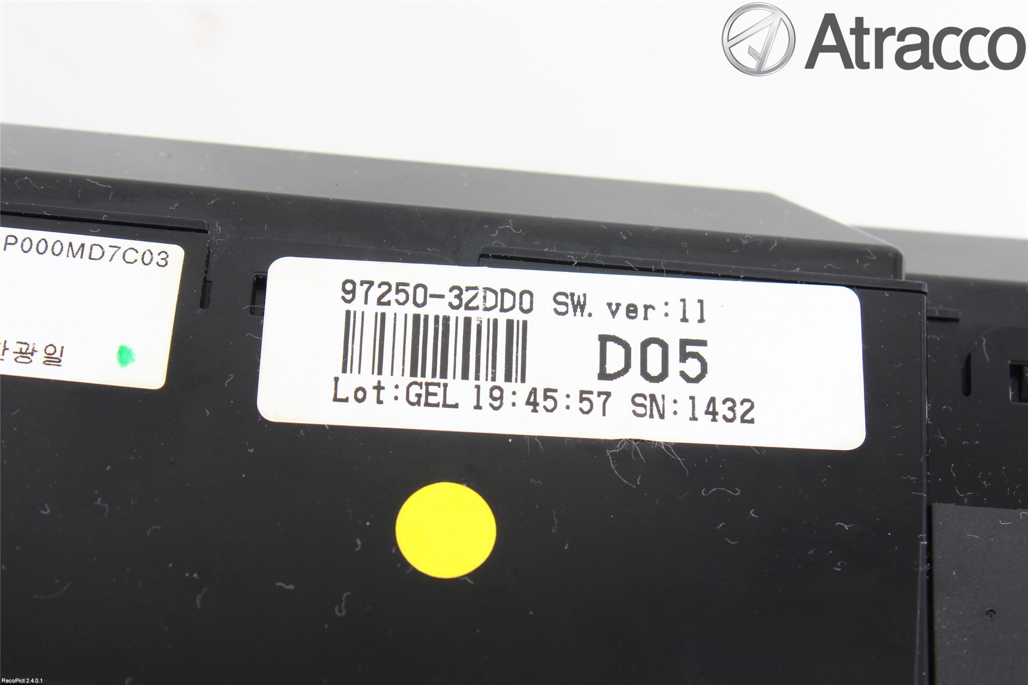 Hyundai i40 08-15 Ac Styrenhet Ac Manöveren