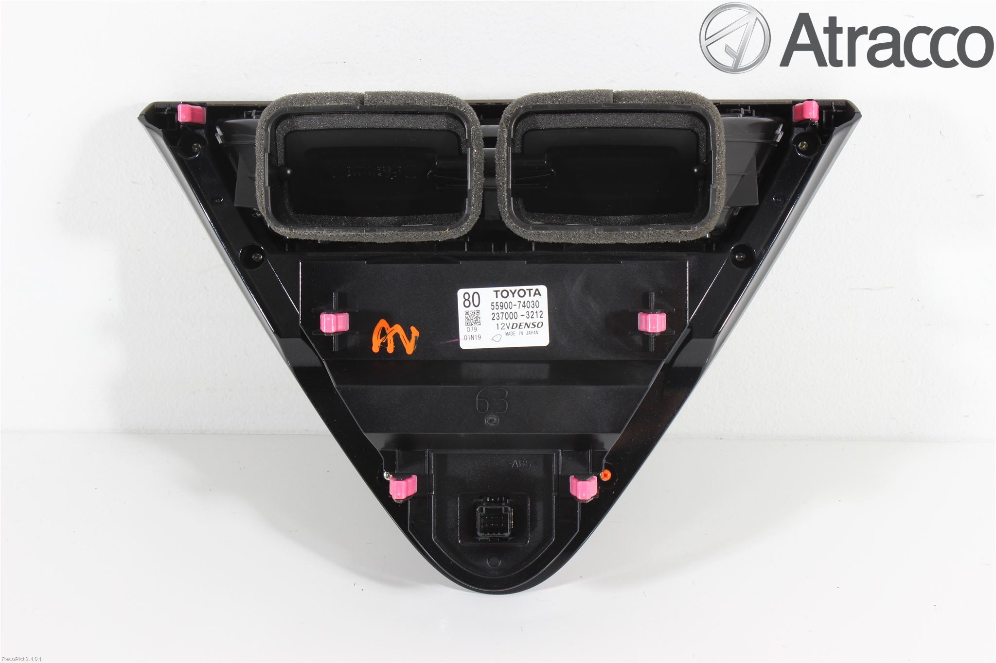 Toyota iQ Ac Styrenhet Ac Manöveren