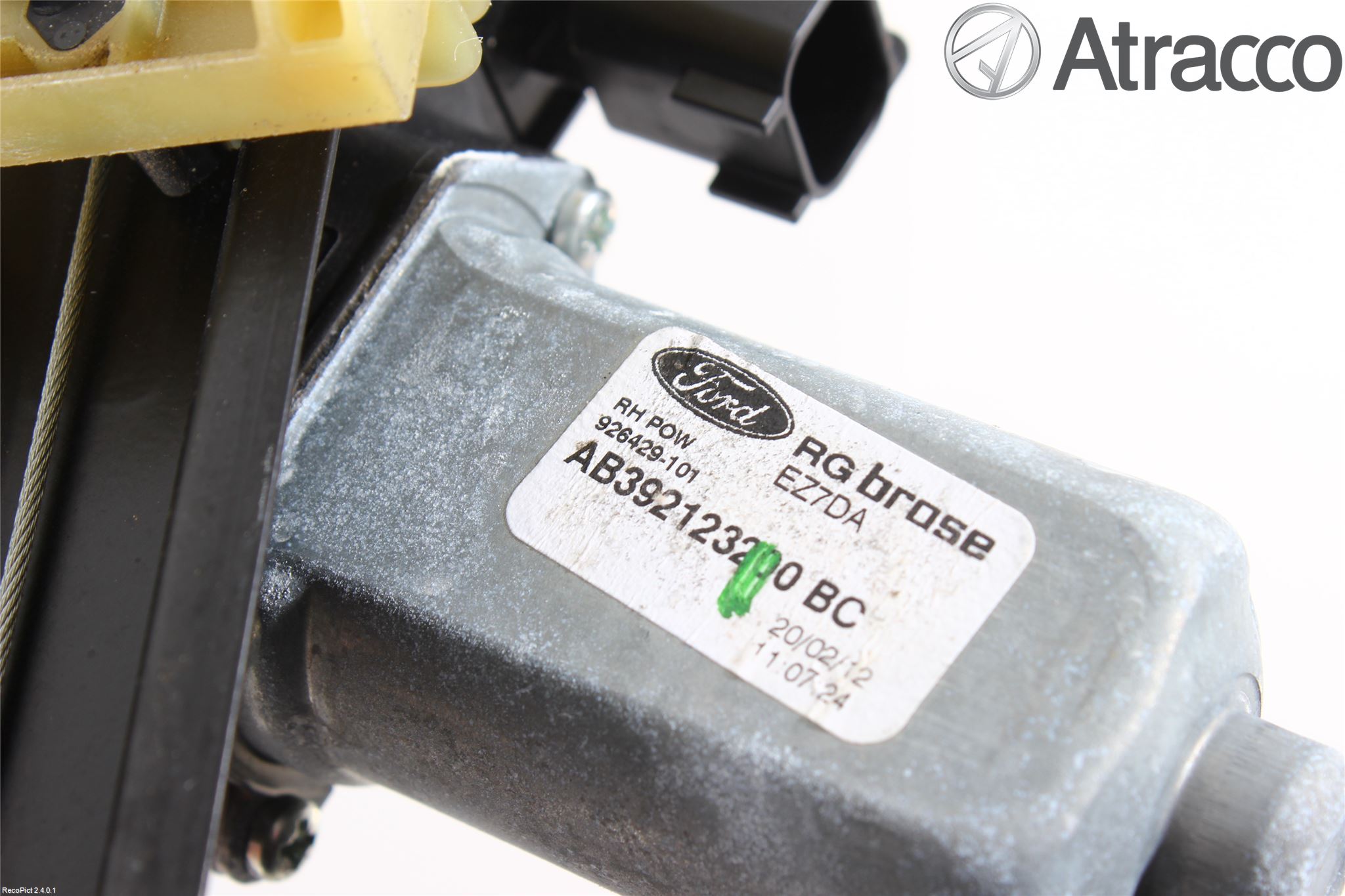 Ford RANGER EU 12-23 Fönsterhissmekanism