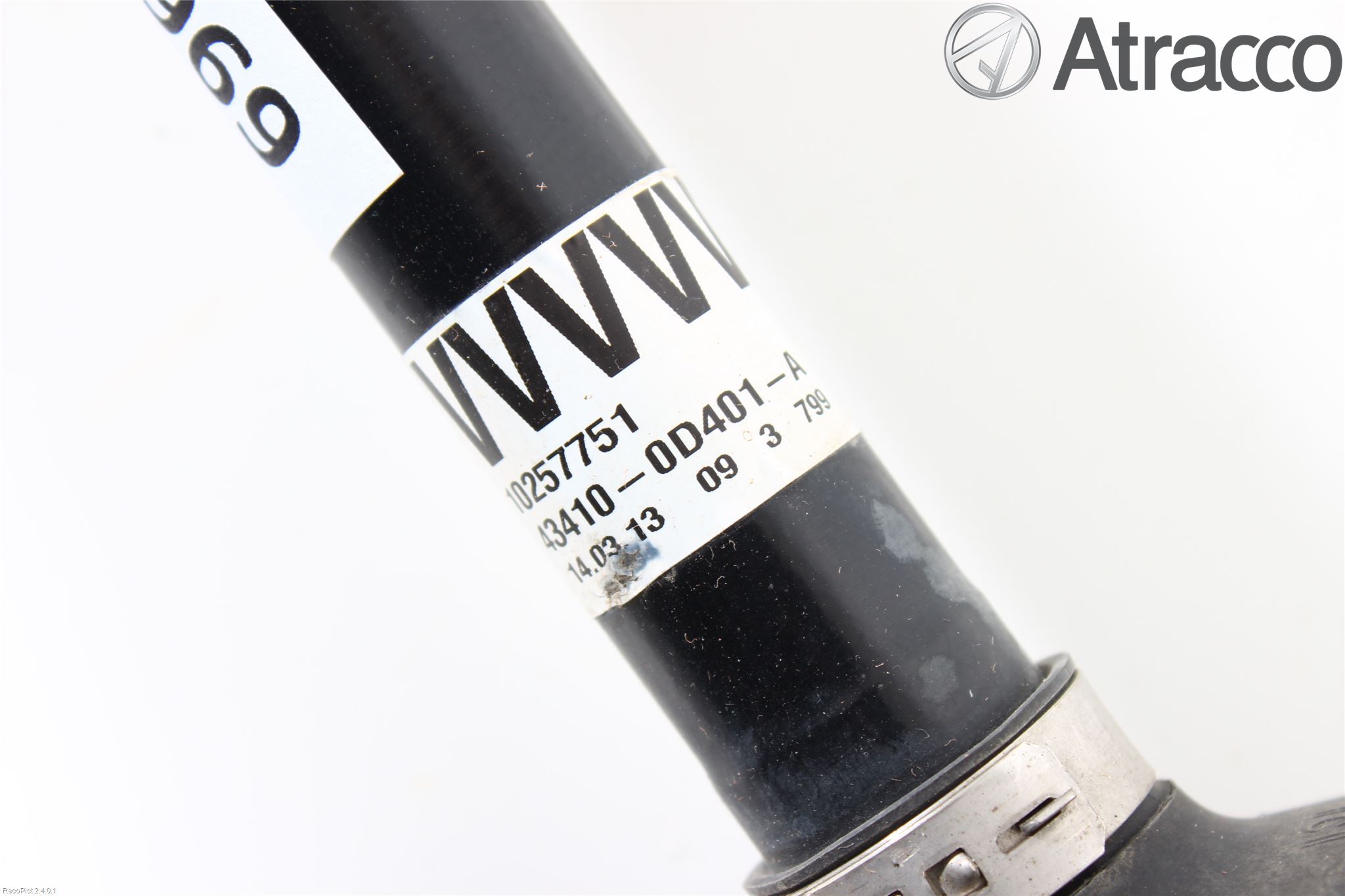 Toyota YARIS XP130 12-14 Drivaxel Fram Höger