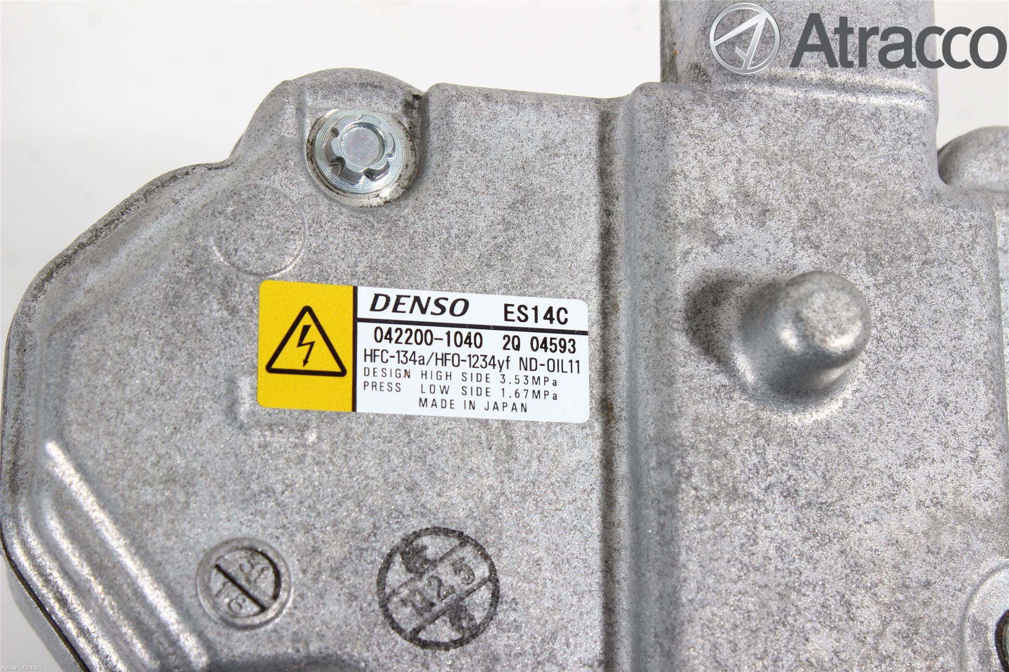 Toyota YARIS XP130 12-14 Ac Kompressor