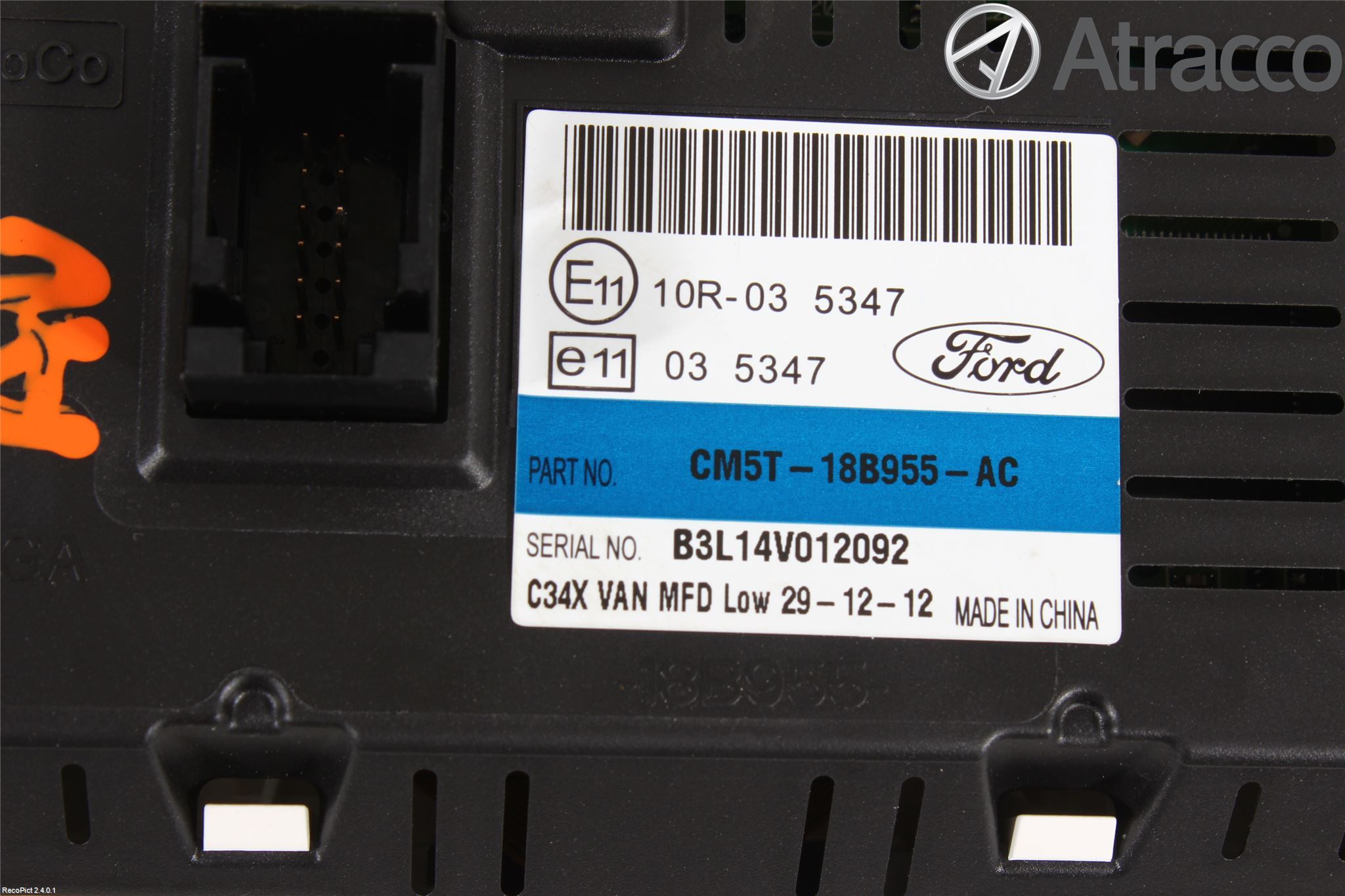 Ford FOCUS 11-14 Instrument Klocka