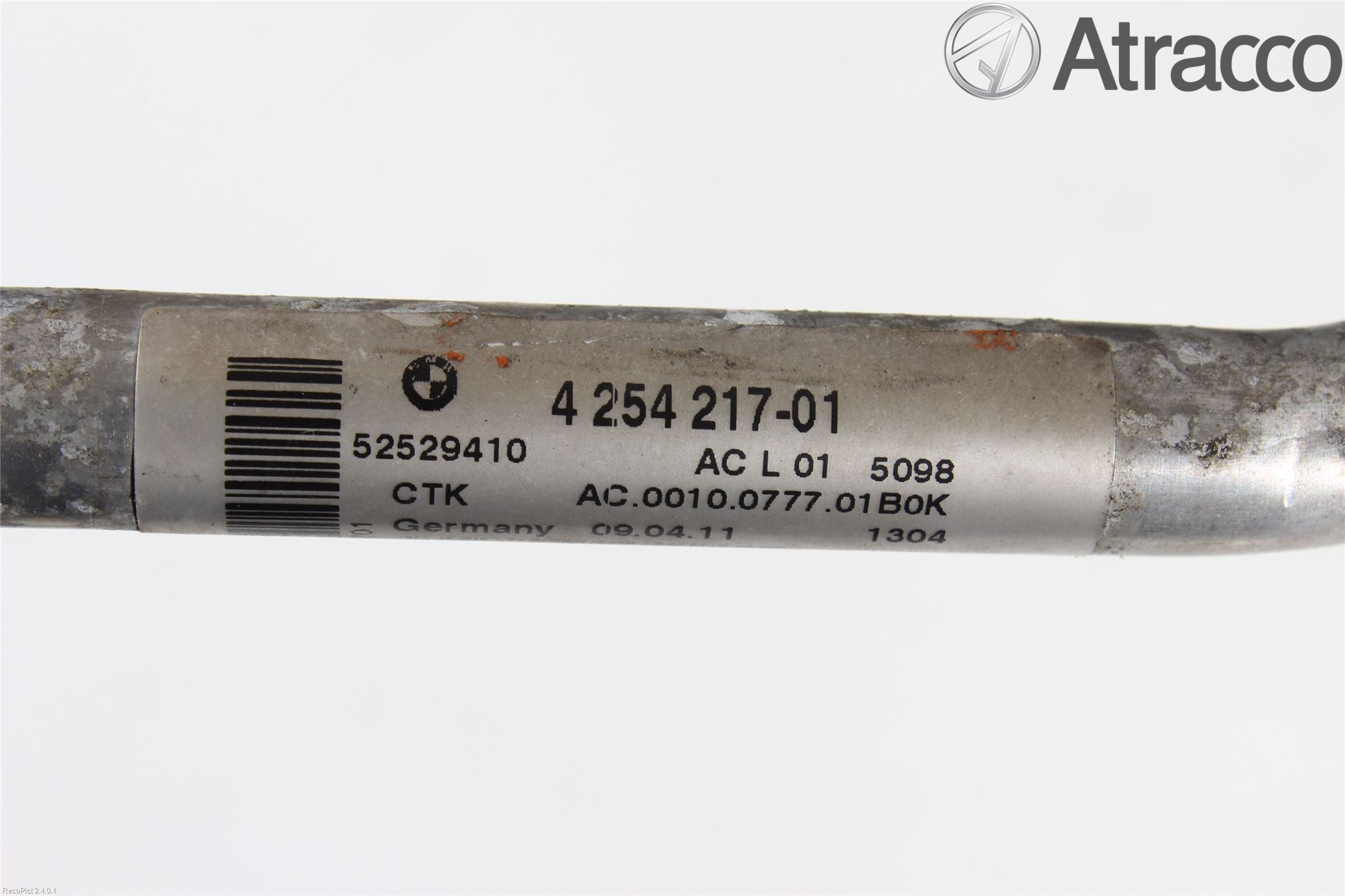 BMW 5 F10/F11/F18 09-17 Ac Slang-Rör