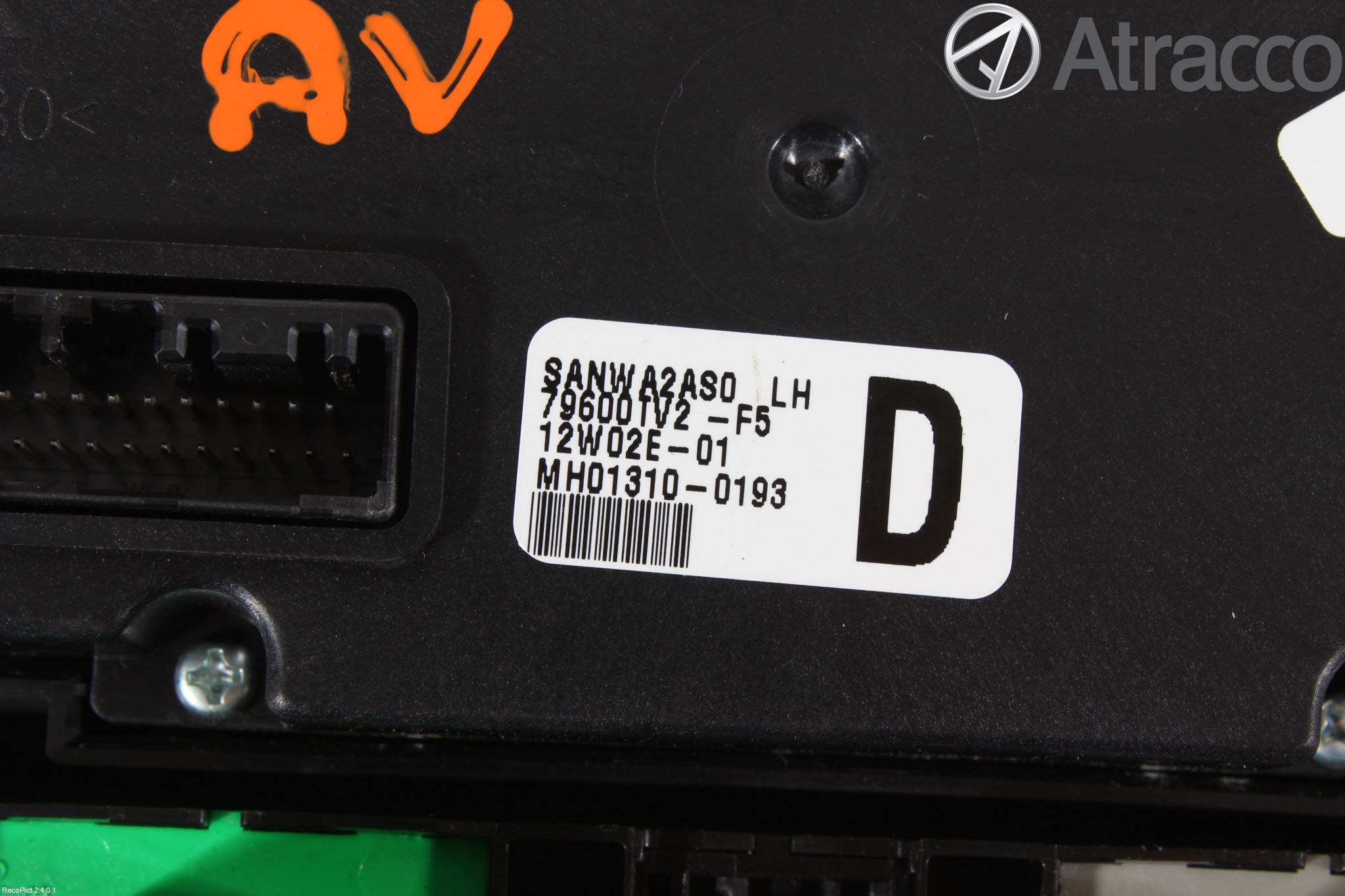 Honda CIVIC 12-16 Ac Styrenhet Ac Manöveren