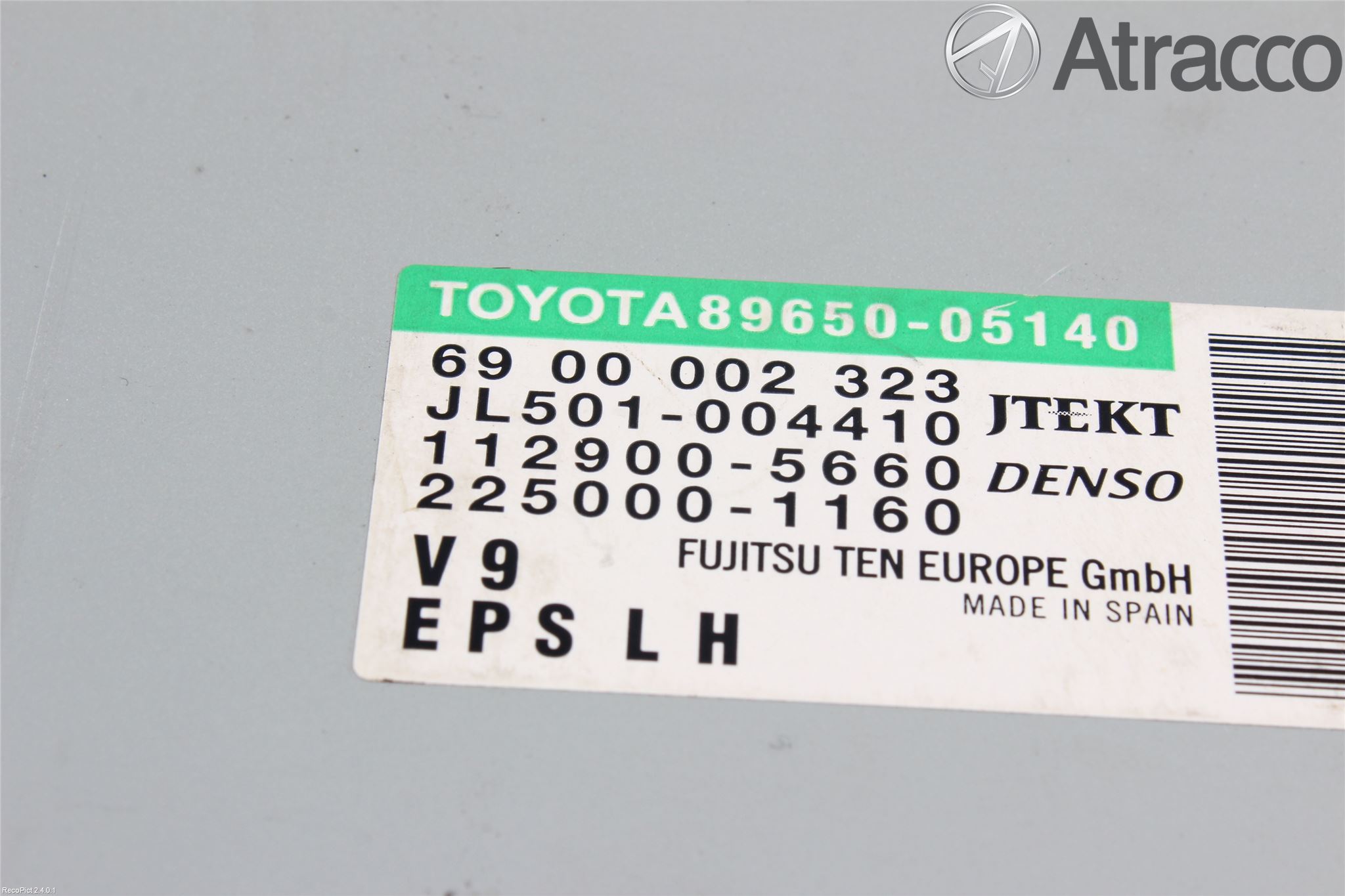 Toyota AVENSIS 09-15 Styrenhet Styrservo