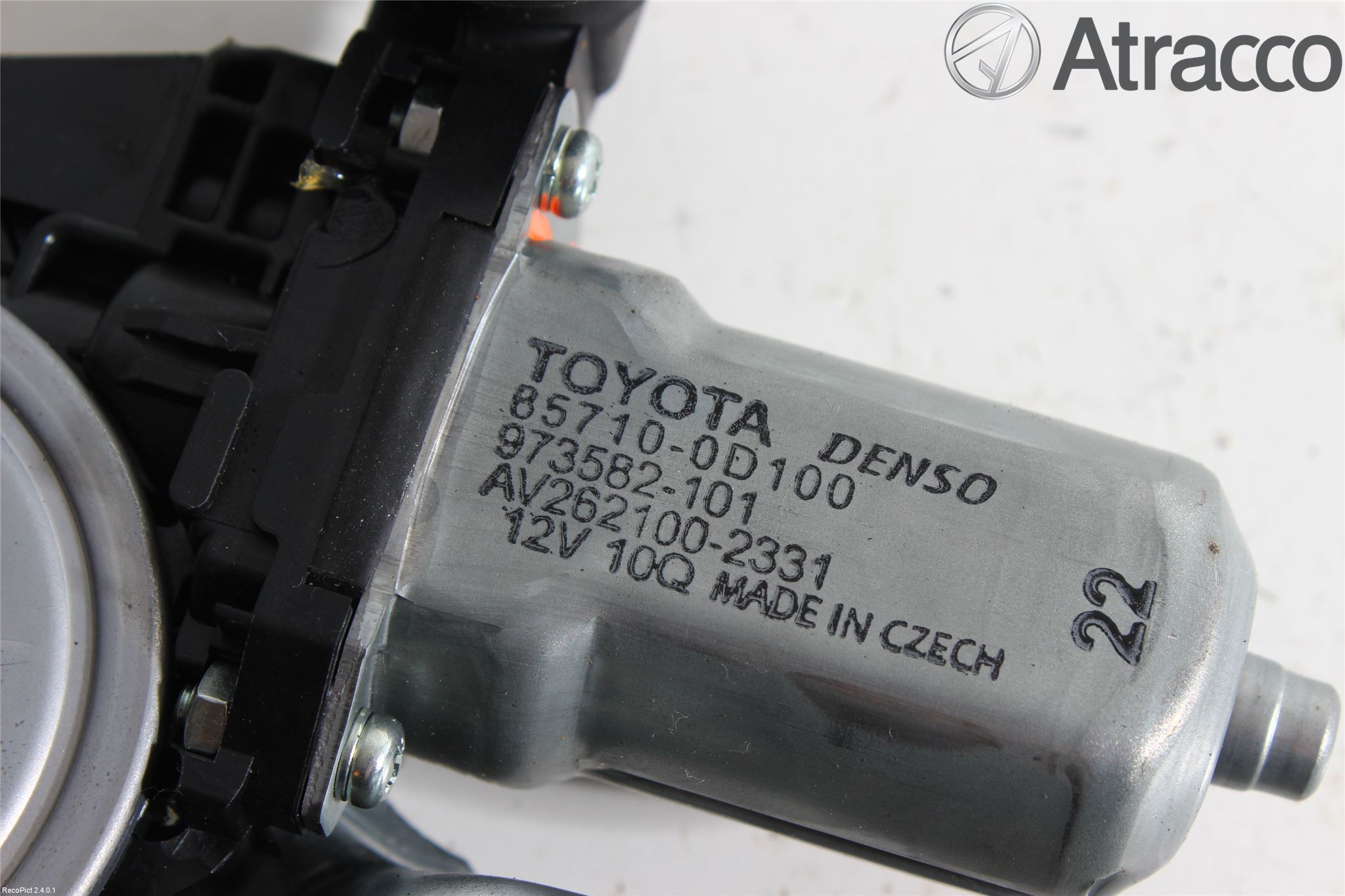 Toyota YARIS XP130 12-14 Fönsterhissmekanism