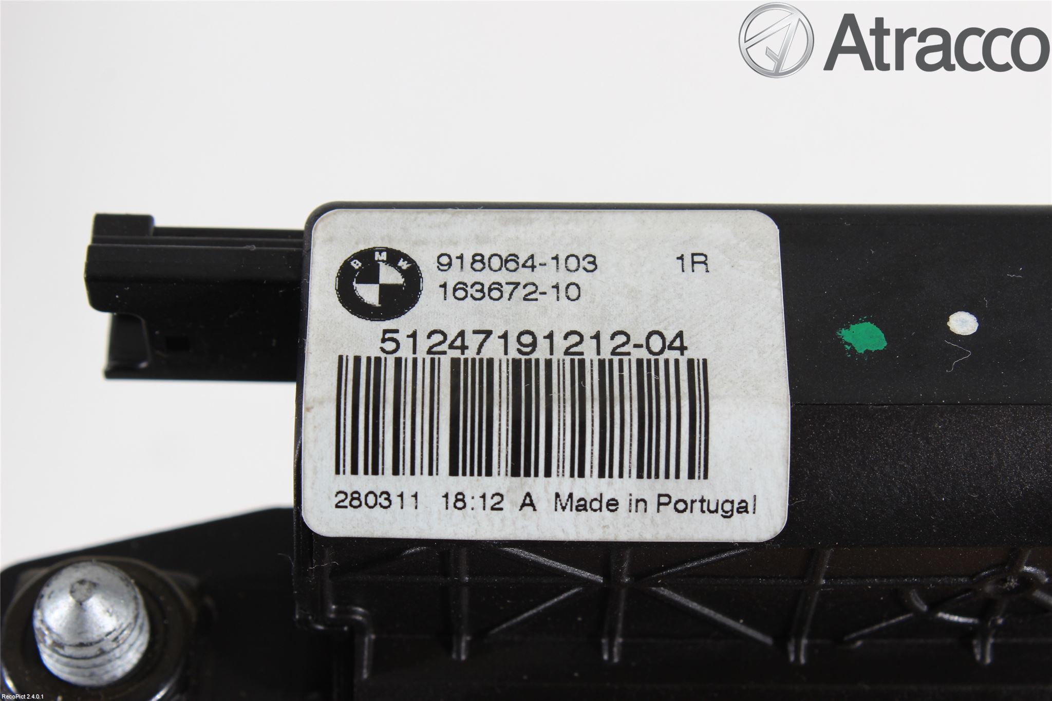BMW 5 F10/F11/F18 09-17 Låskista Baklucka