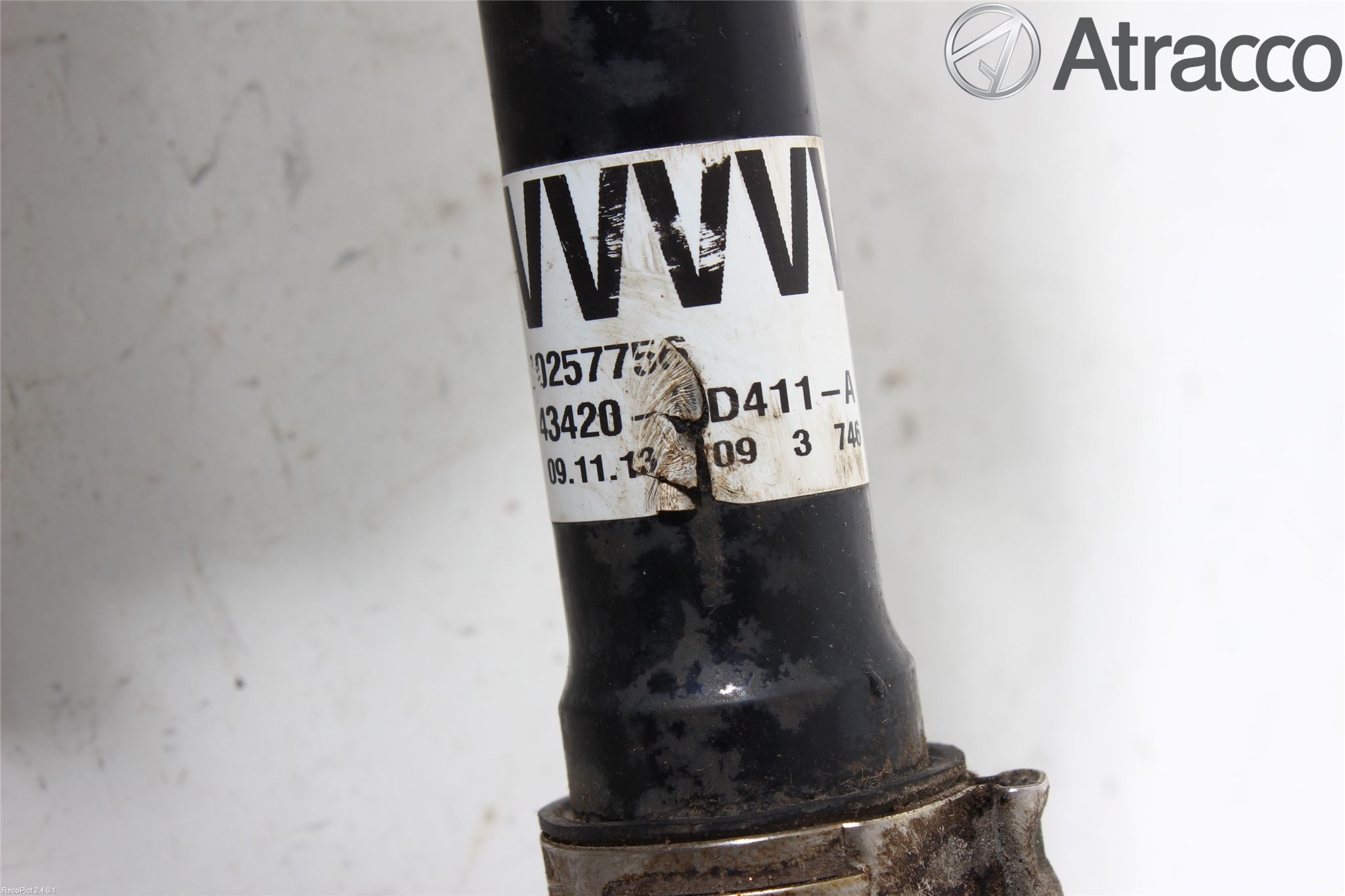 Toyota YARIS XP130 12-14 Drivaxel Fram Vänster