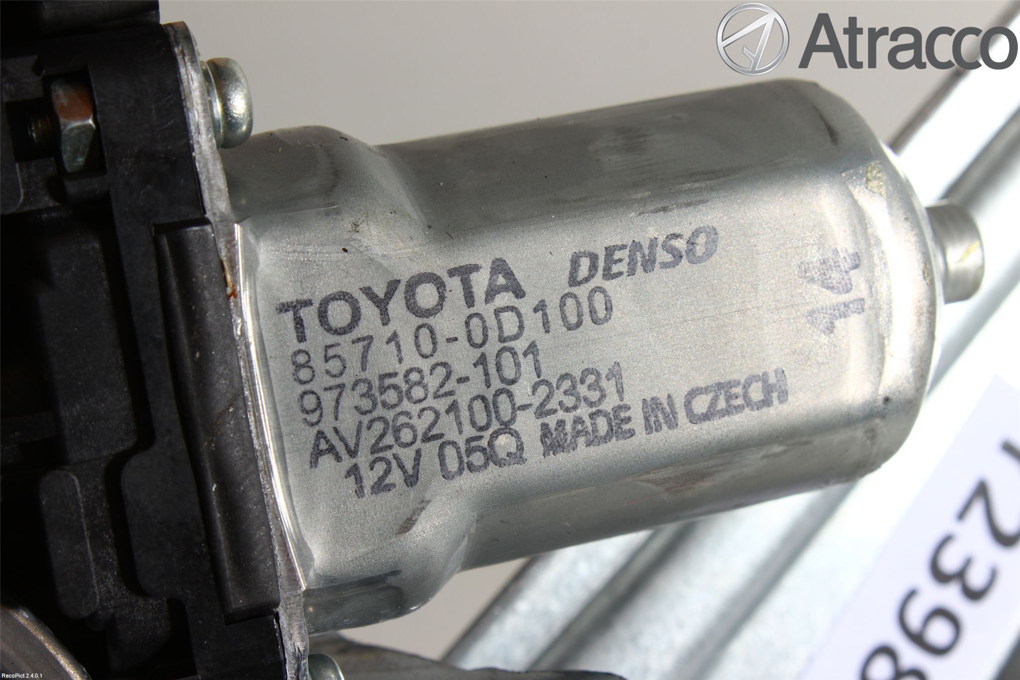 Toyota AURIS 13-19 Fönsterhissmekanism