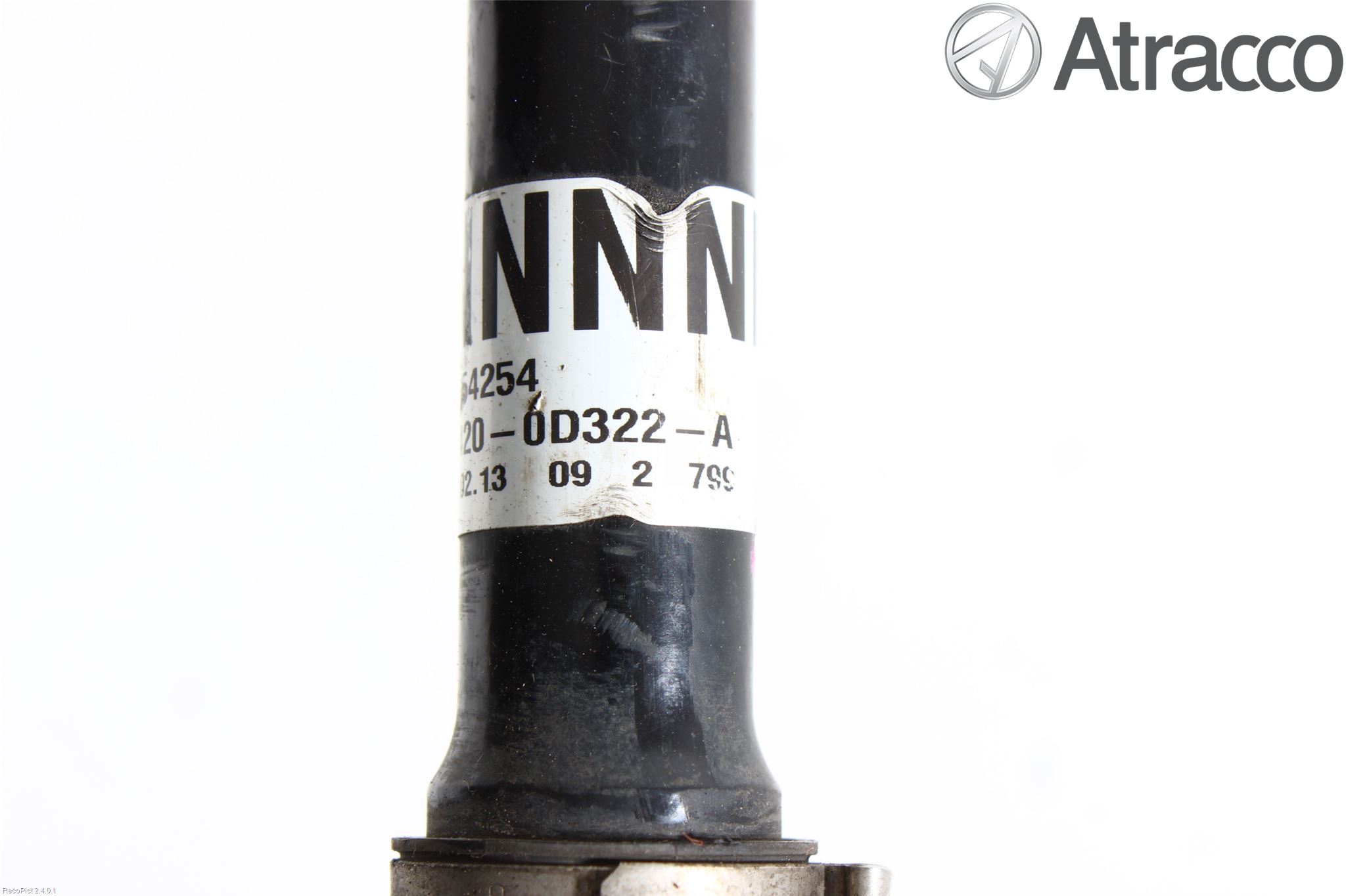 Toyota YARIS XP130 12-14 Drivaxel Fram Vänster