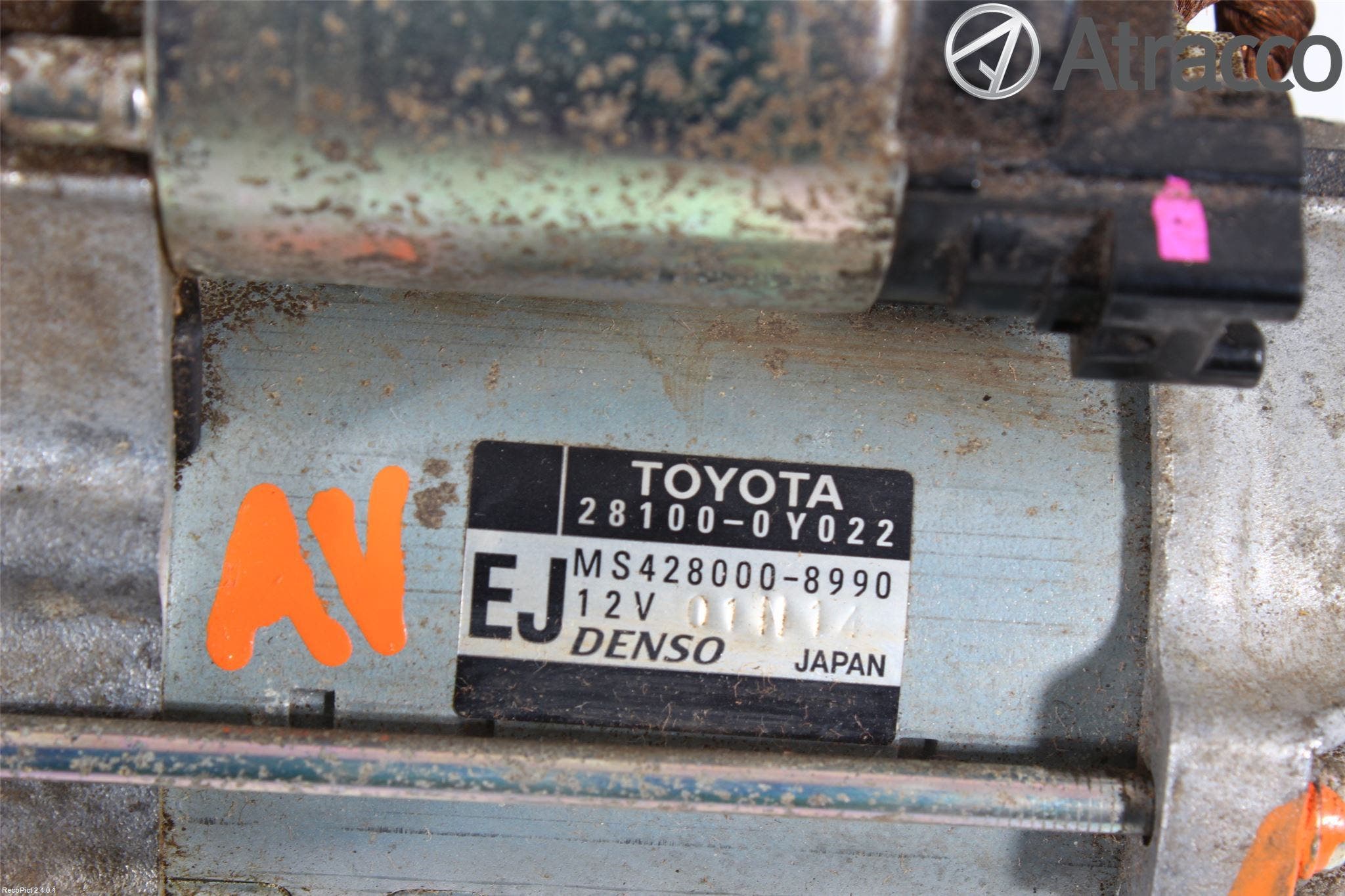 Toyota YARIS XP90 06-11 Startmotor