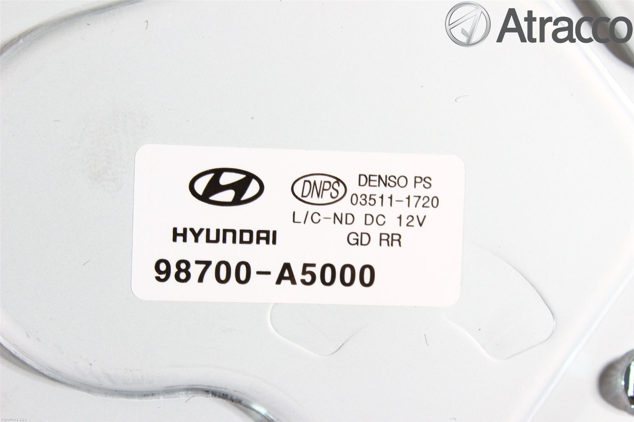 Hyundai i30 GD 13-17 Torkarmotor Baklucka