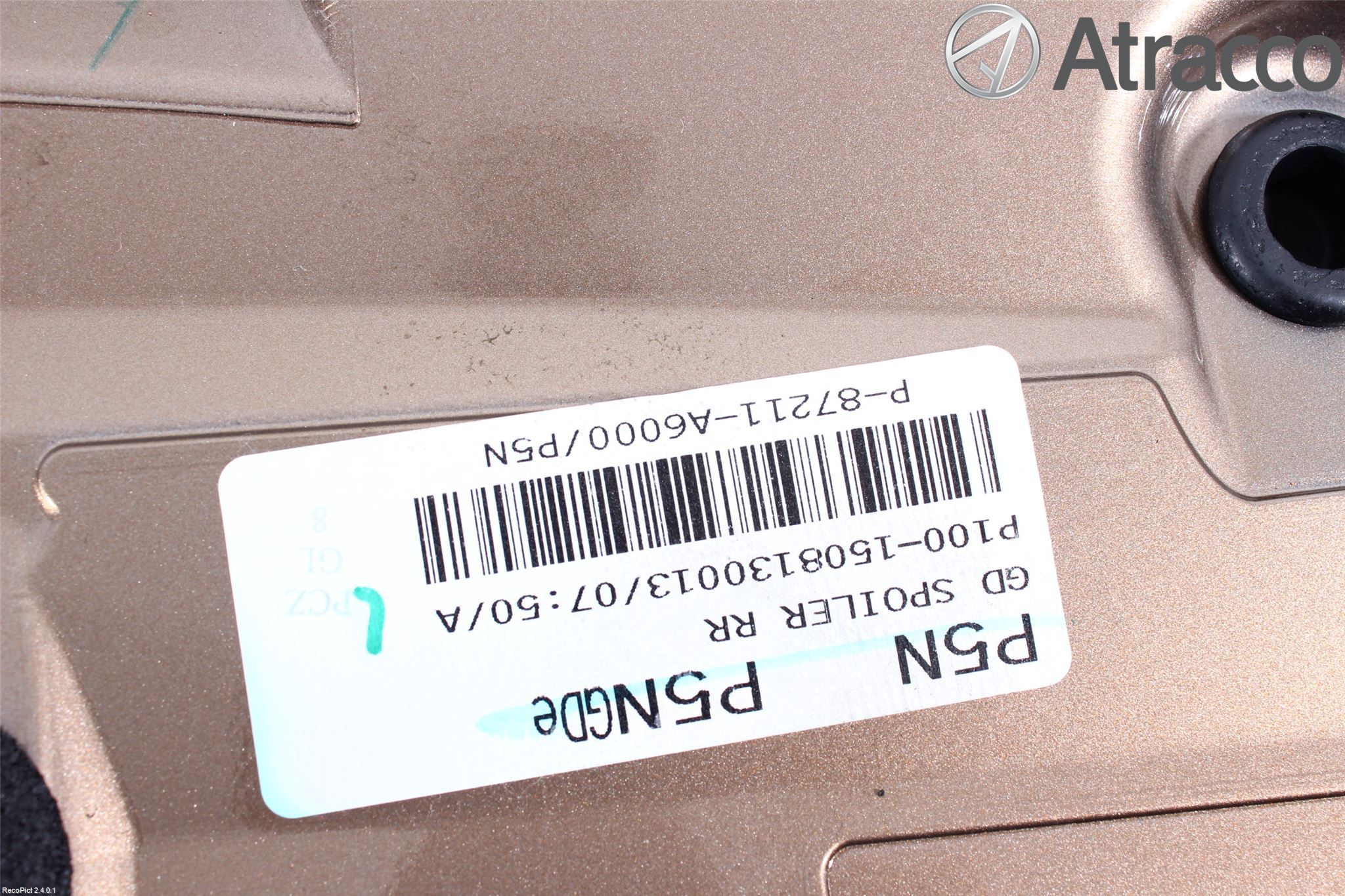 Hyundai i30 GD 13-17 Spoiler Baklucka