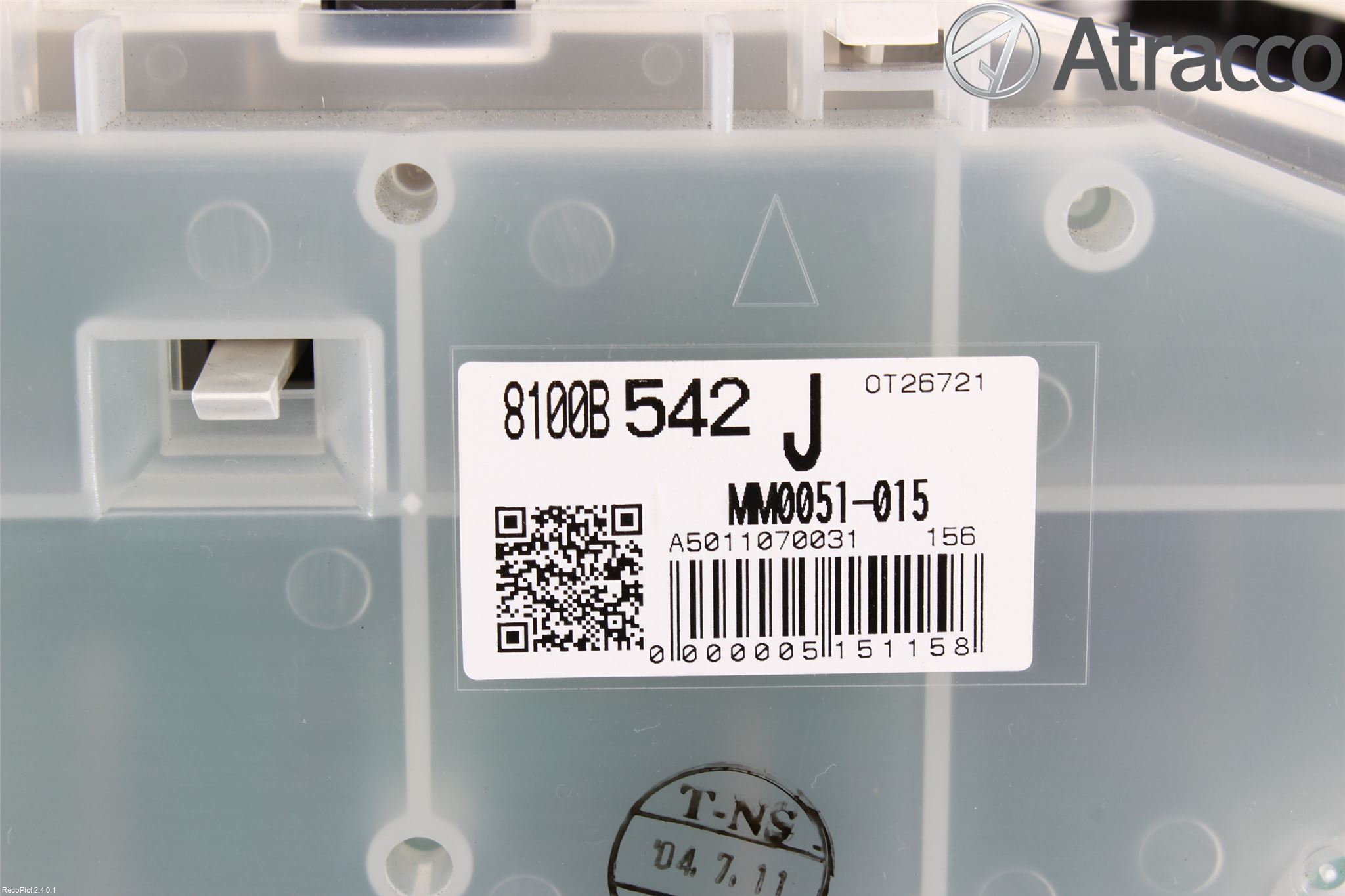 Mitsubishi COLT 09-13 Instrument Komb